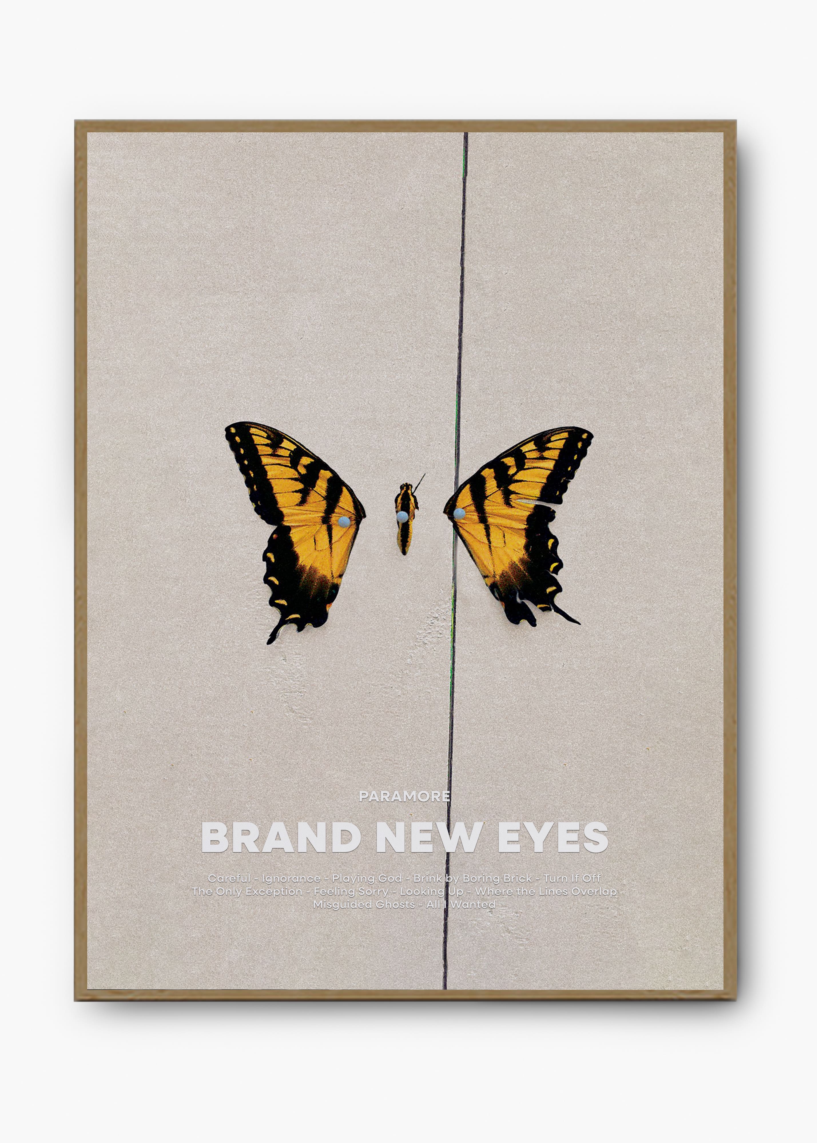 Quadro Paramore Brand New Eyes Capa