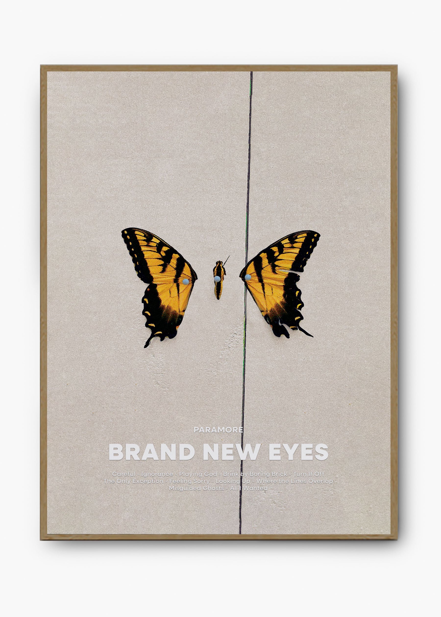 Quadro Paramore Brand New Eyes Capa