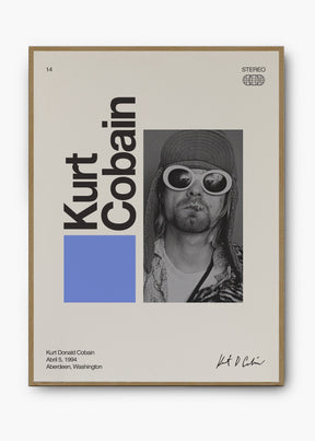 Quadro Signature Kurt Cobain