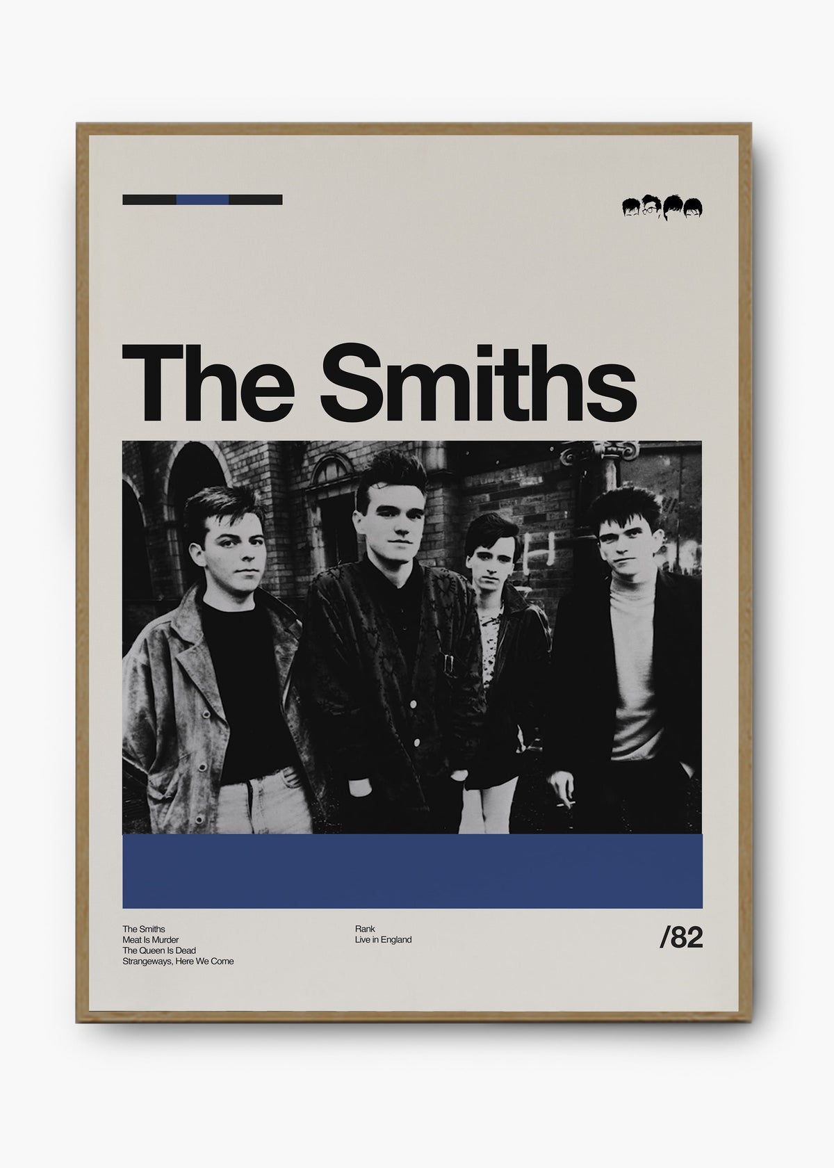 Quadro The Smiths Banda