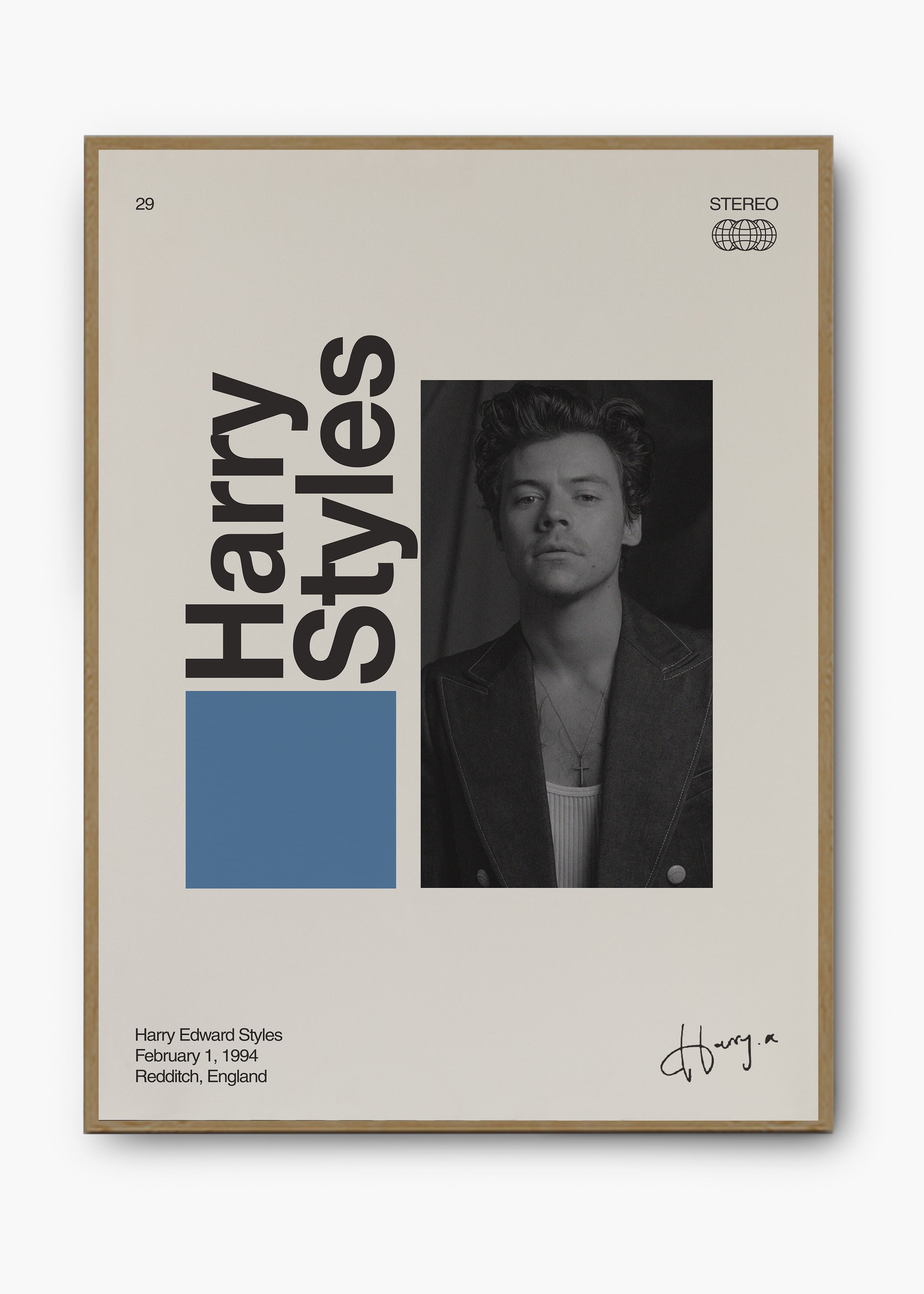 Quadro Signature Harry Styles