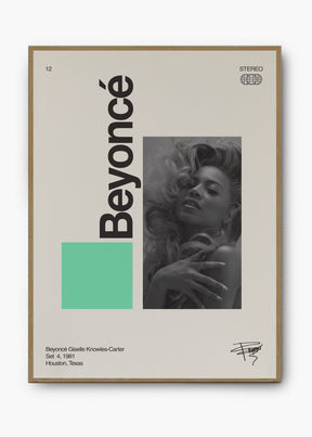 Quadro Signature Beyoncé