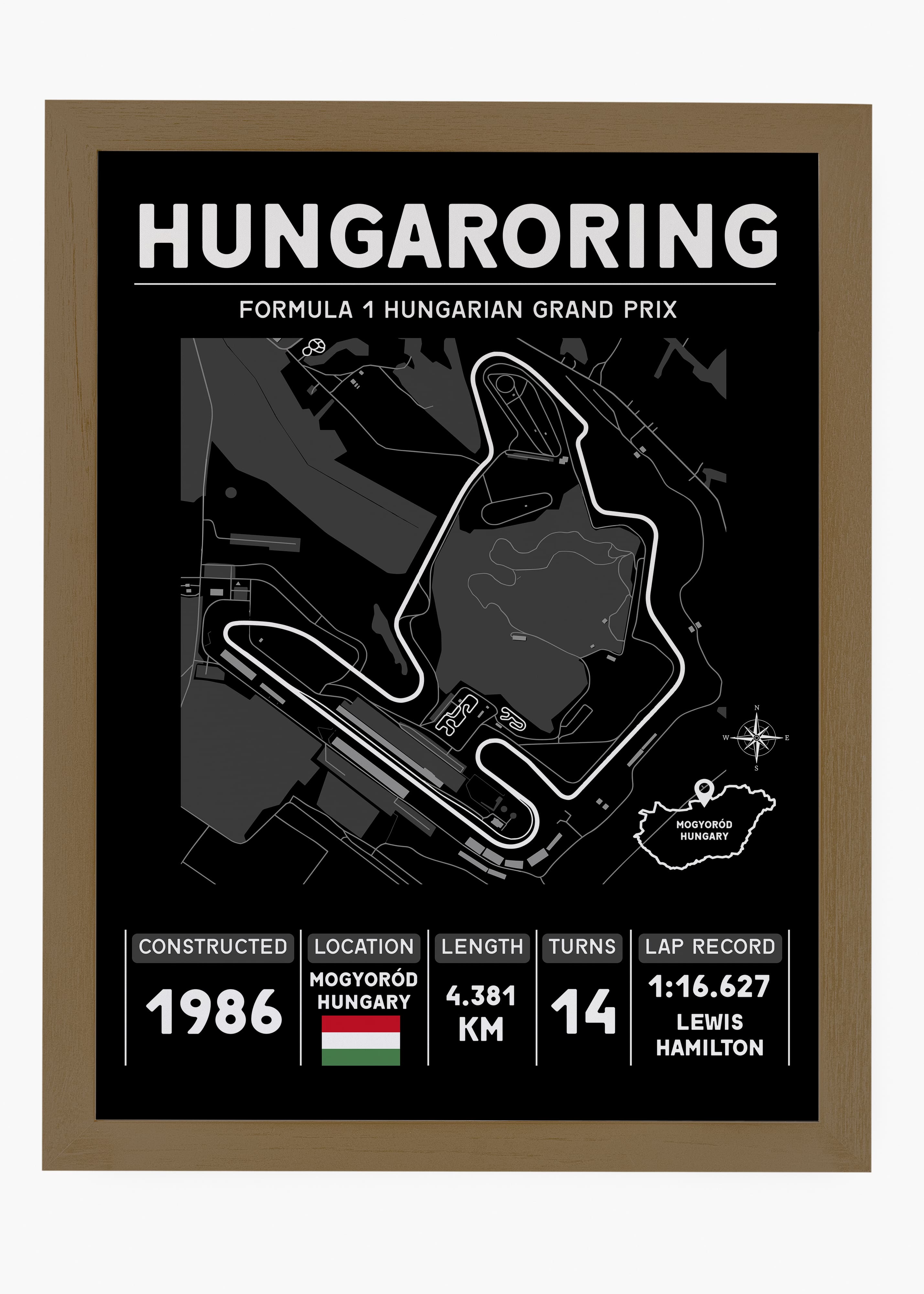 Quadro GP Hungaroring