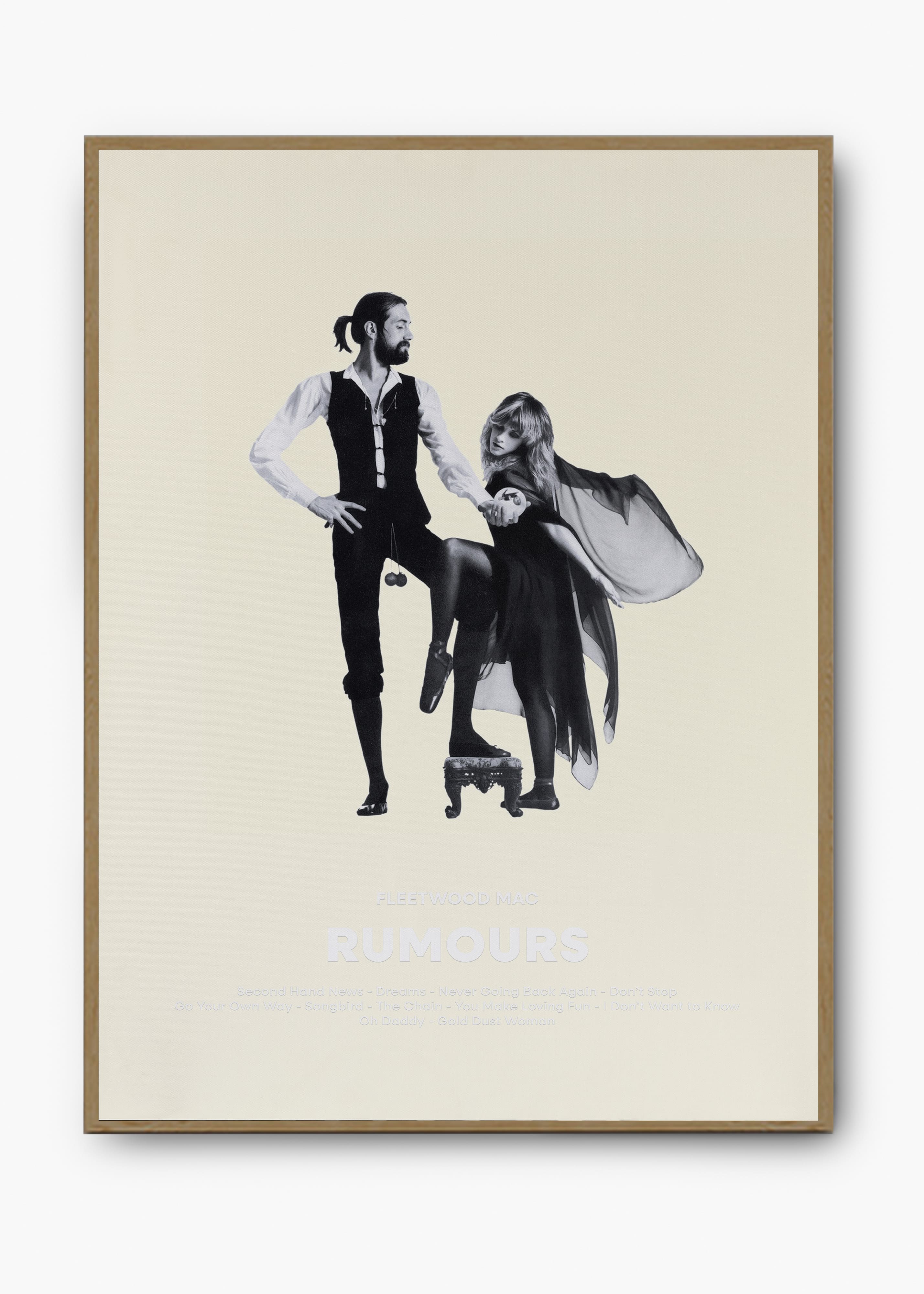 Quadro Fleetwood Mac Rumours Capa