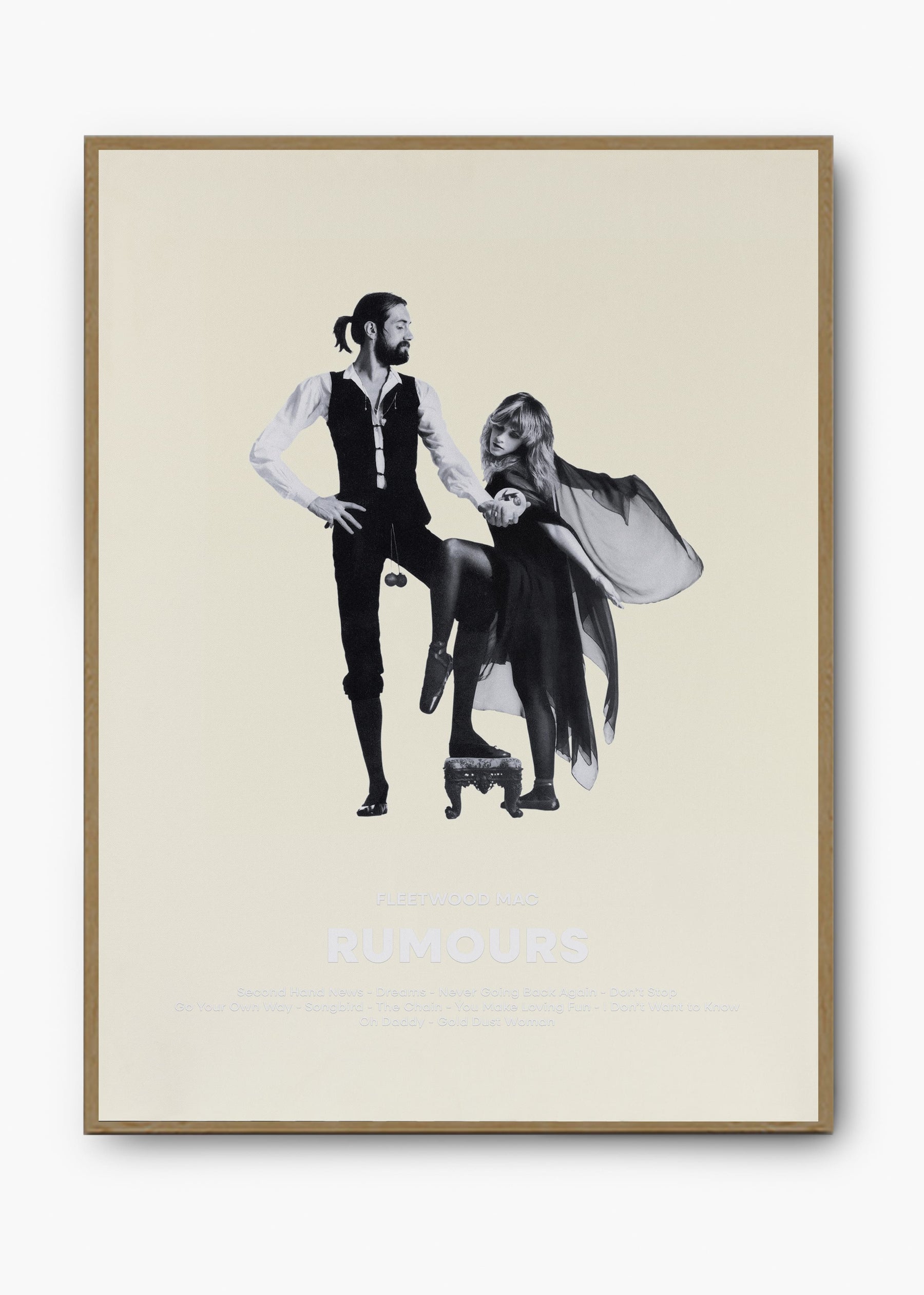 Quadro Fleetwood Mac Rumours Capa