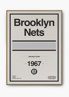 Quadro NBA Brooklin Nets
