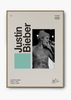 Quadro Signature Justin Bieber