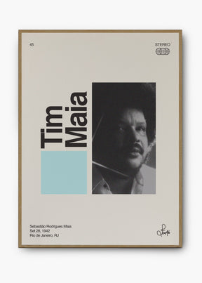 Quadro Signature Tim Maia