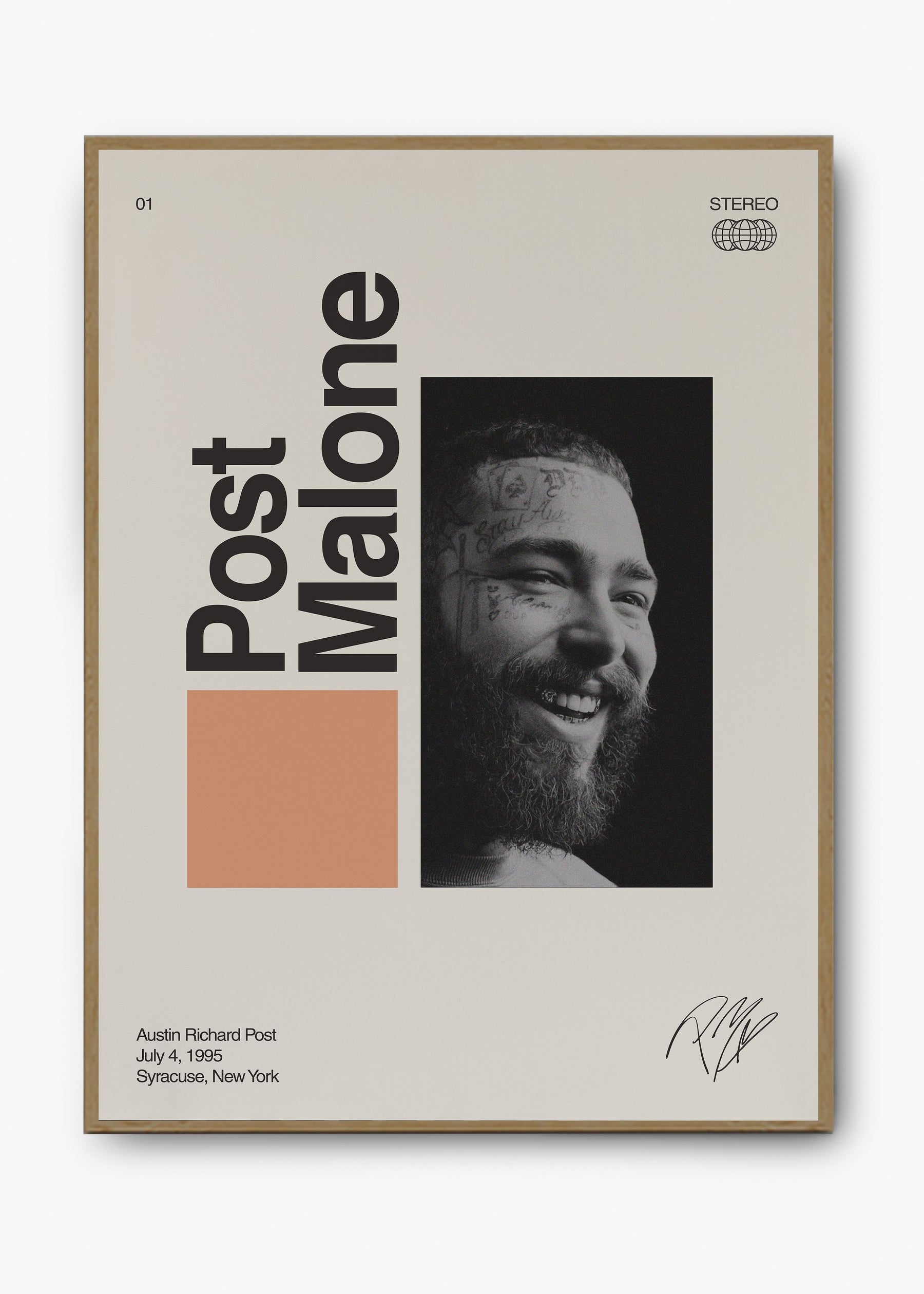 Quadro Signature Post Malone