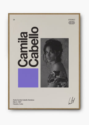 Quadro Signature Camila Cabello
