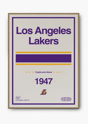 Quadro NBA Los Angeles Lakers