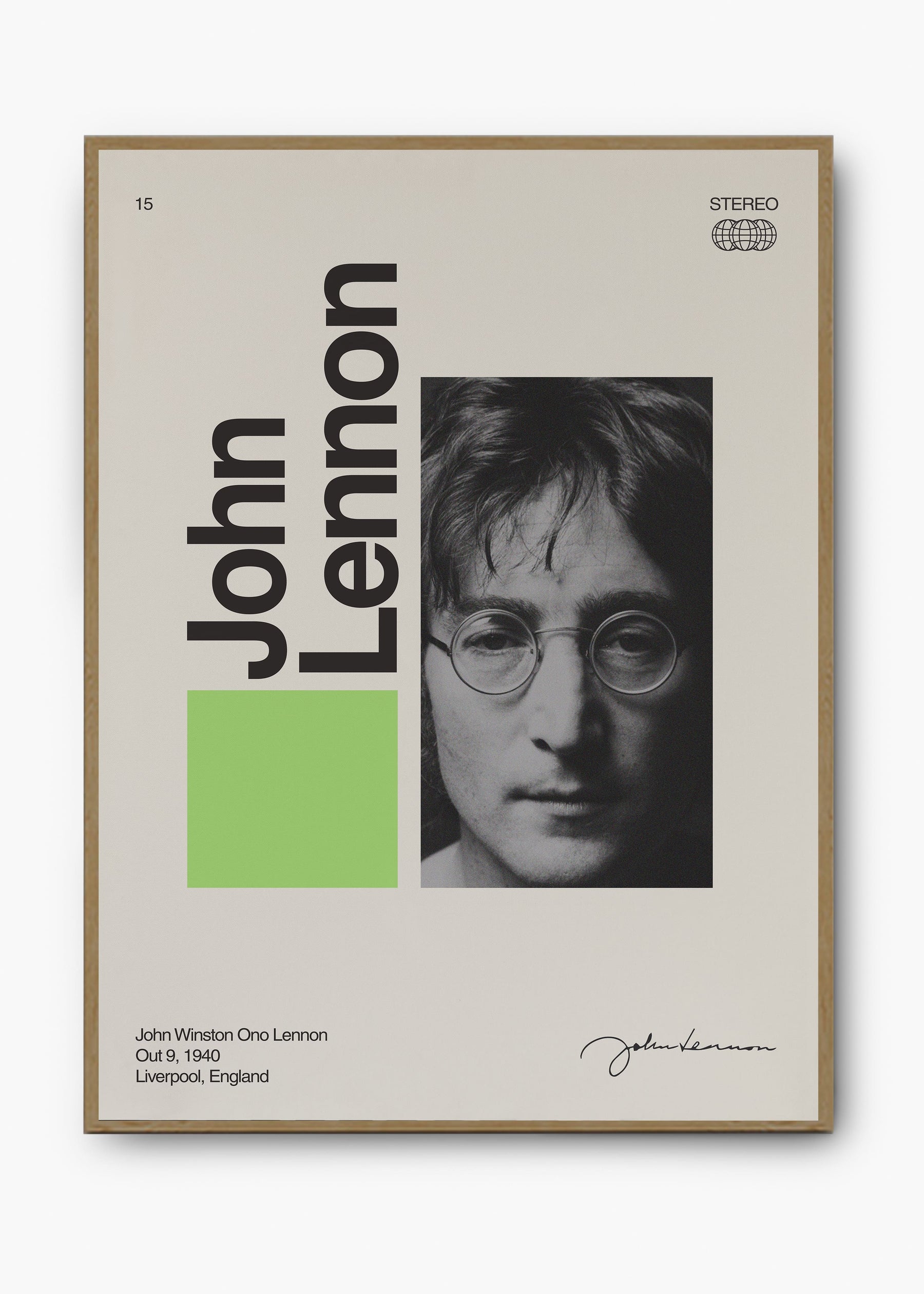 Quadro Signature John Lennon