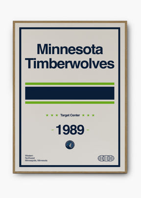 Quadro NBA Minnestoa Timberwolves