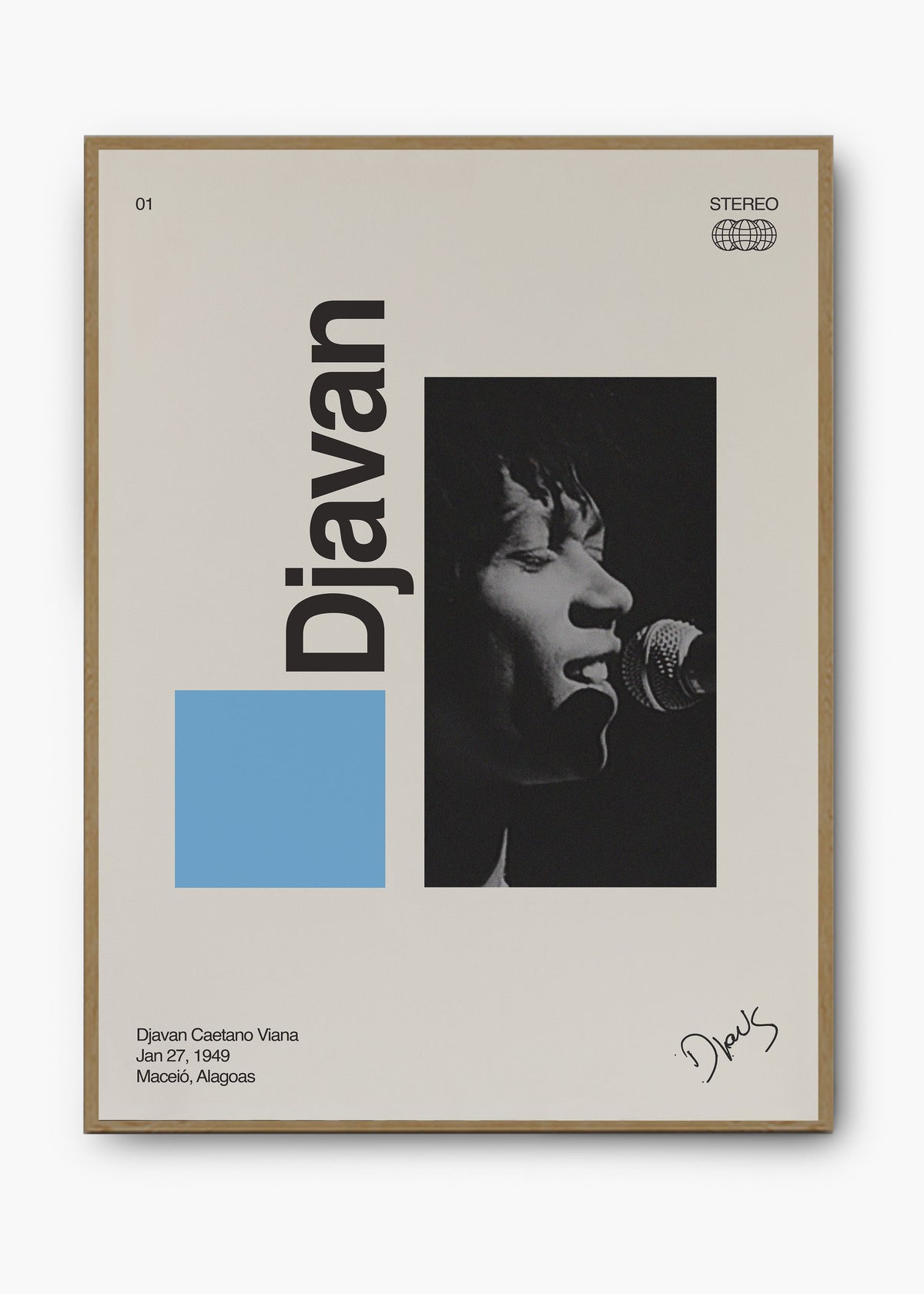 Quadro Signature Djavan