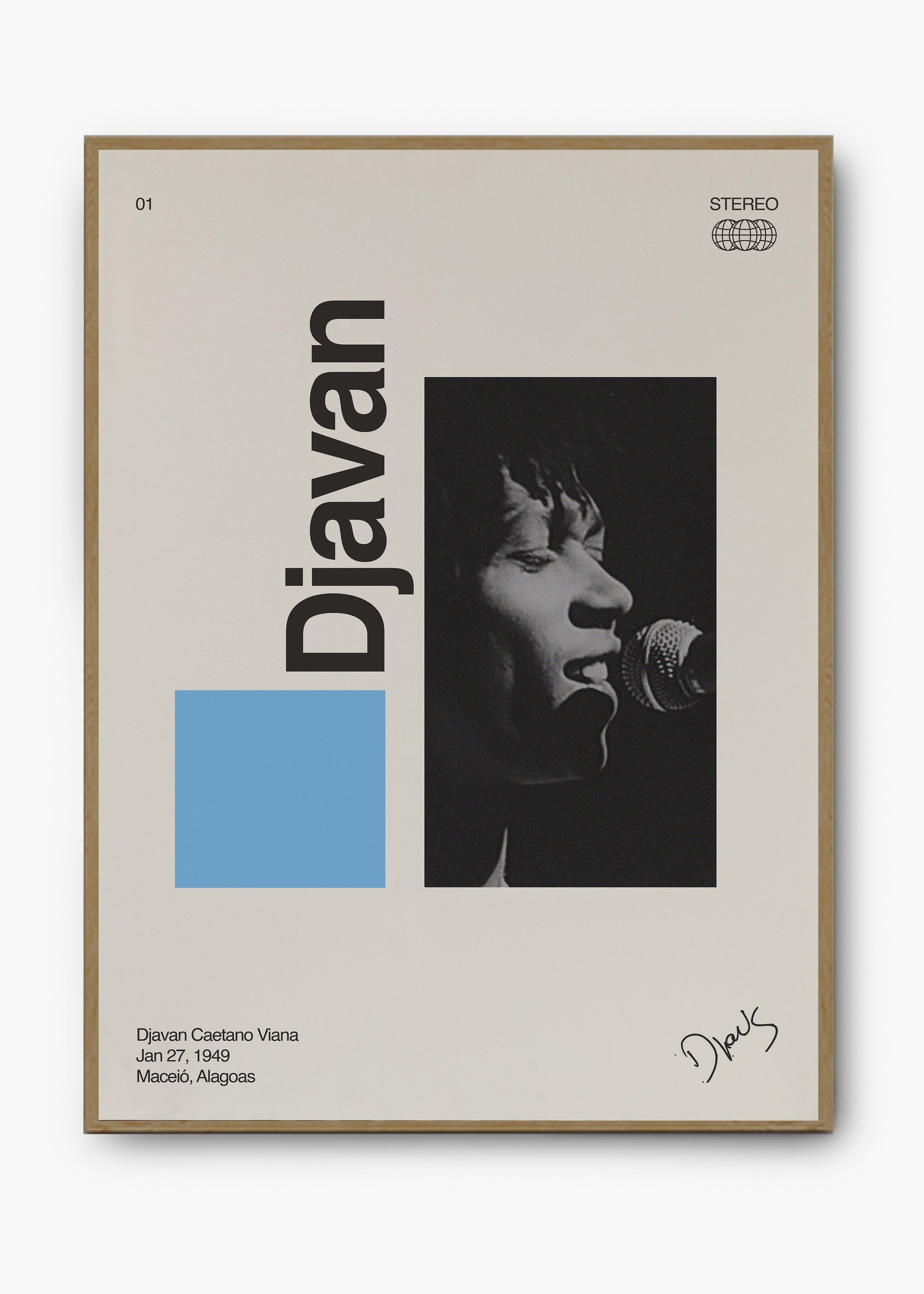 Quadro Signature Djavan