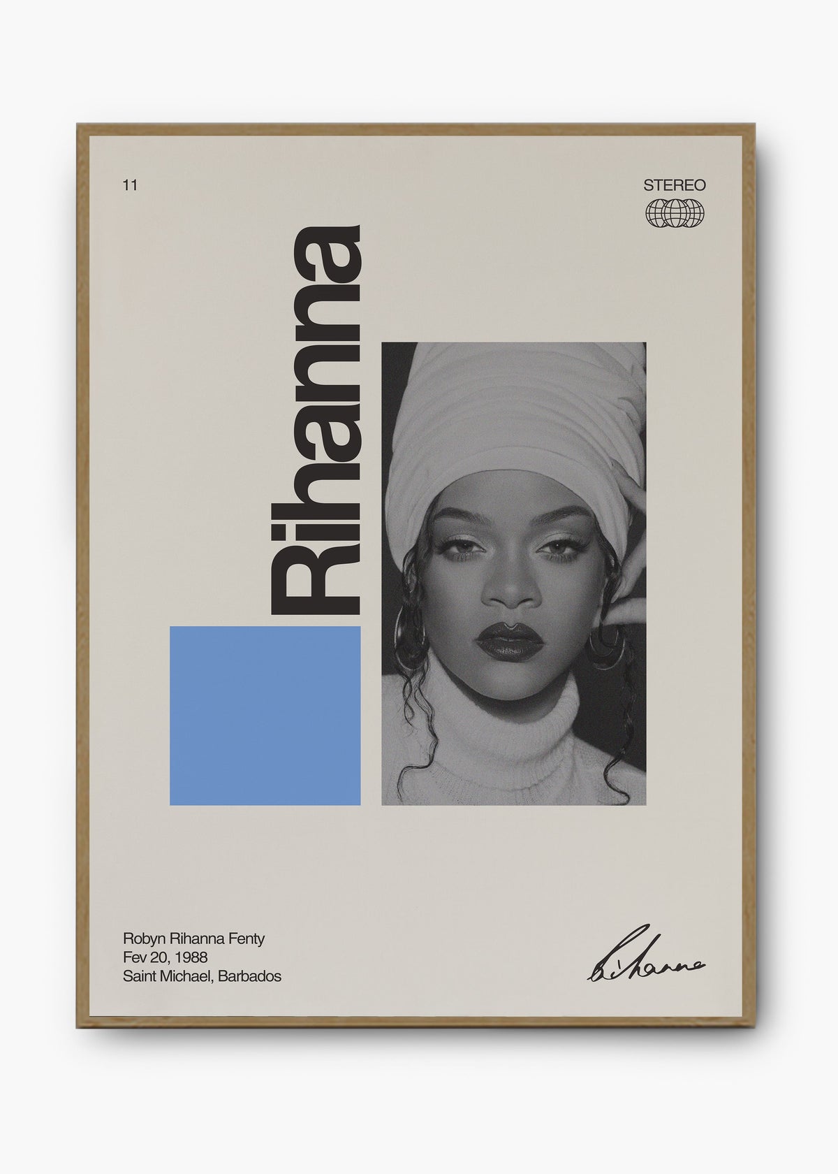 Quadro Signature Rihanna