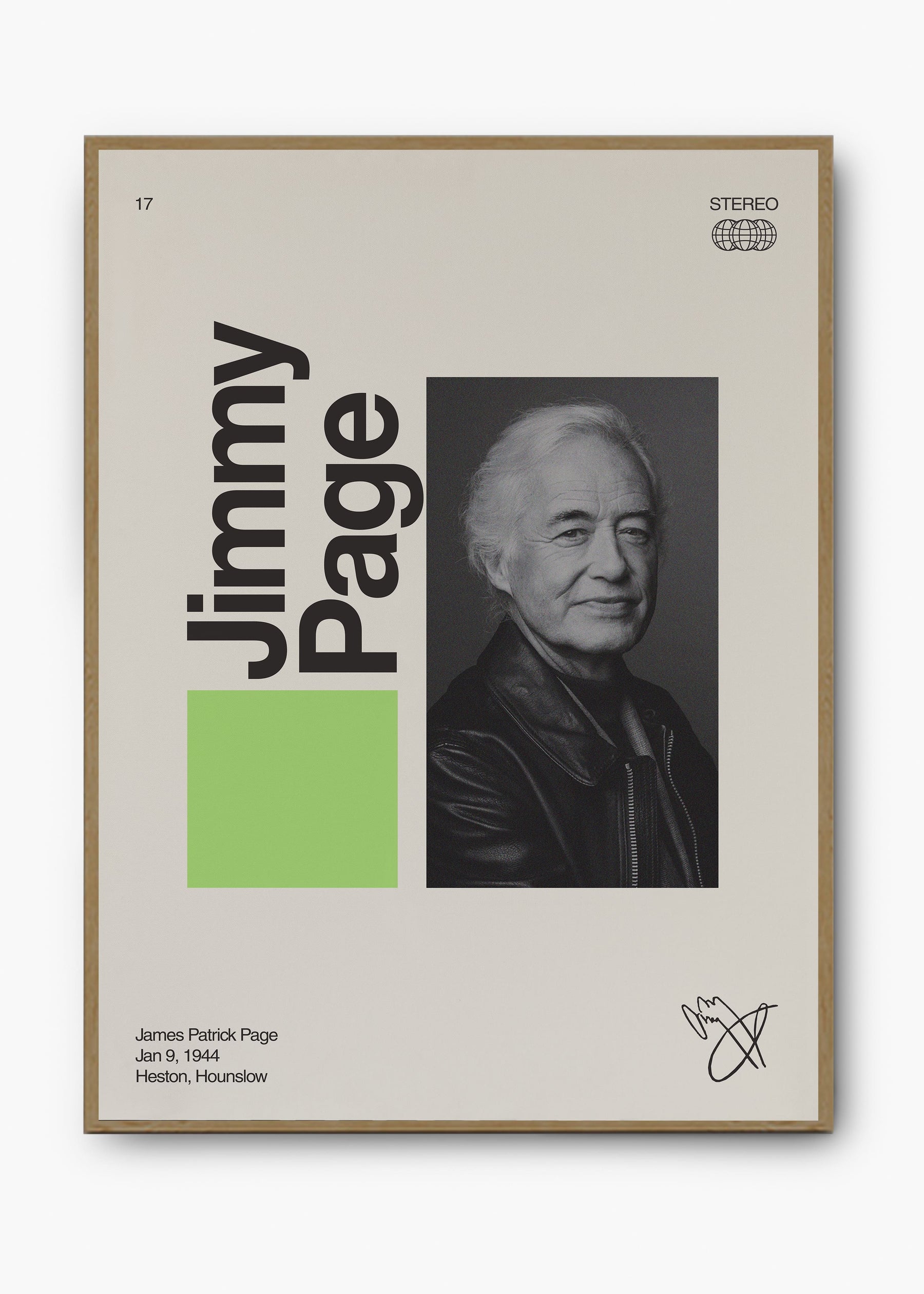 Quadro Signature Jimmy Page