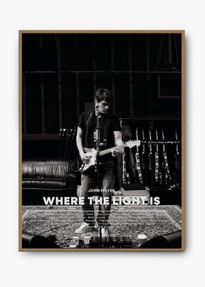 Quadro John Mayer Where The Light Is Capa