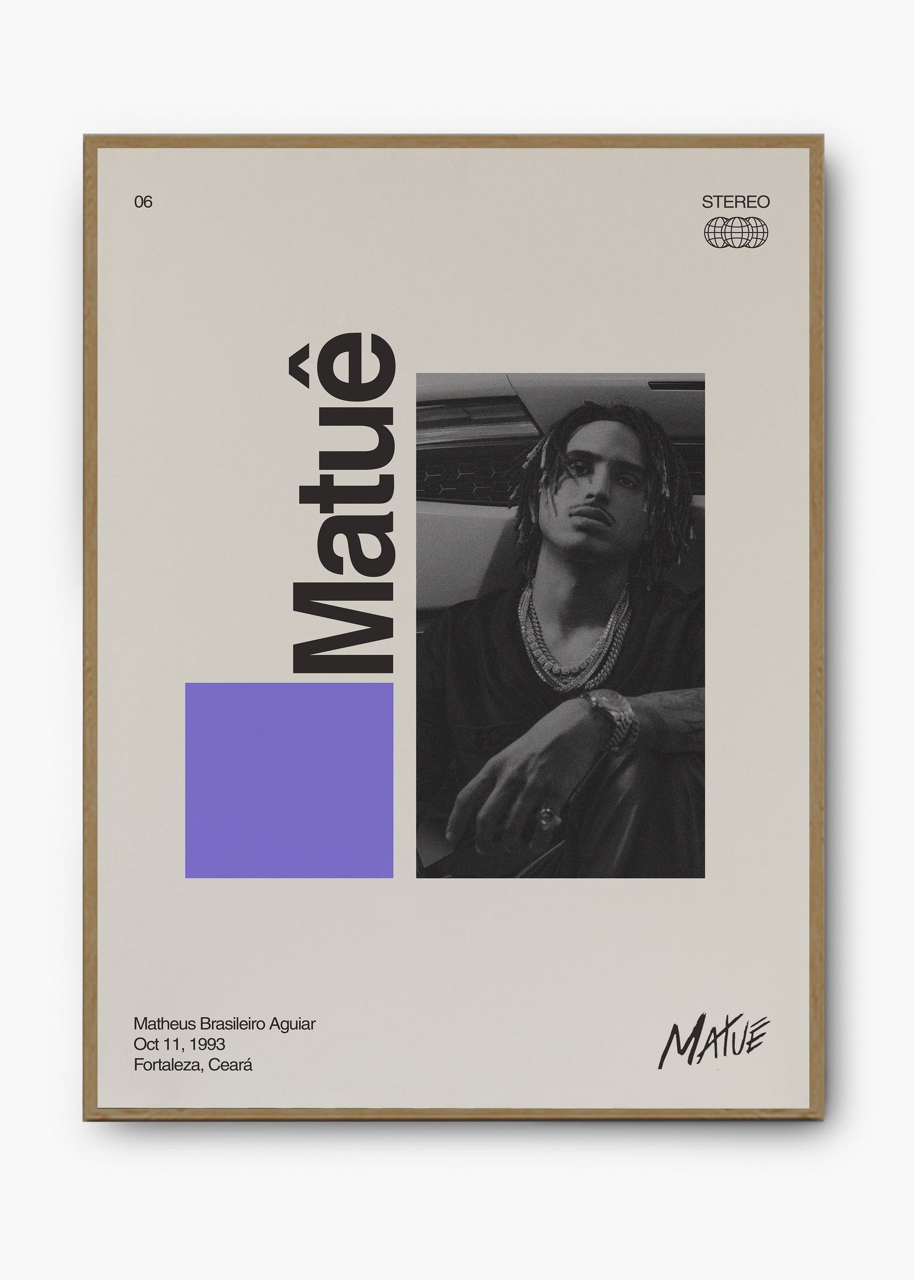 Quadro Signature Matuê