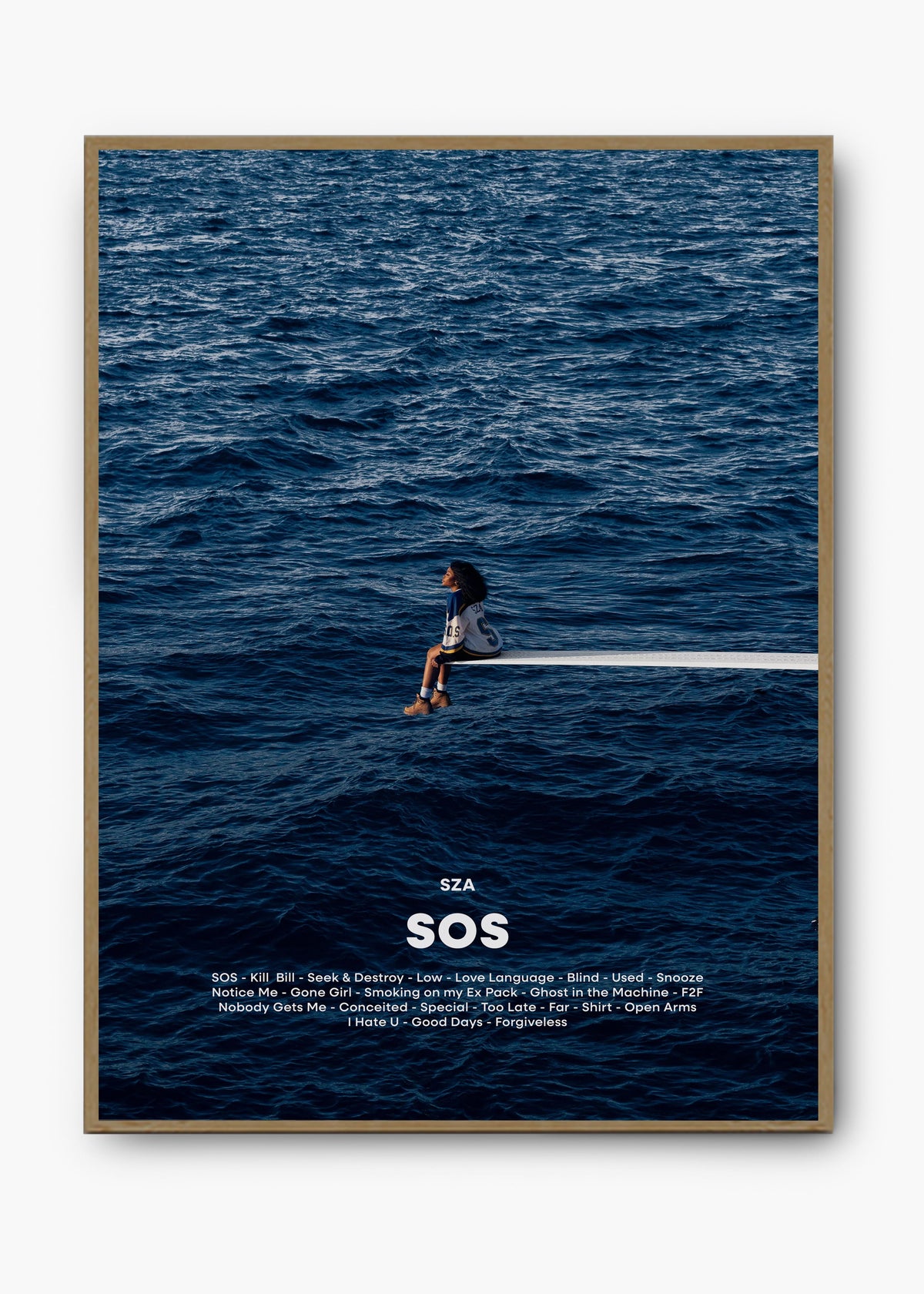 Quadro SZA SOS Capa