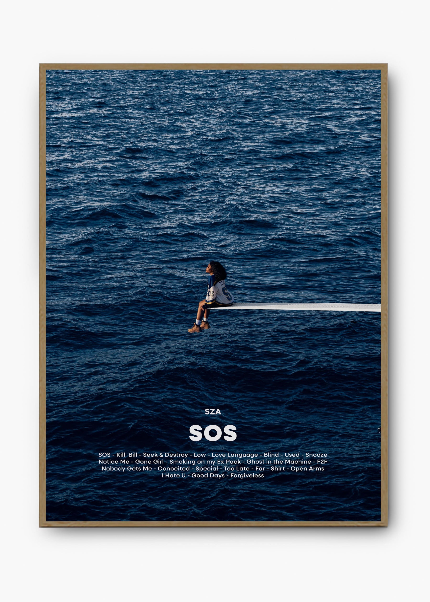 Quadro SZA SOS Capa
