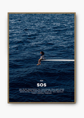 Quadro SZA SOS Capa