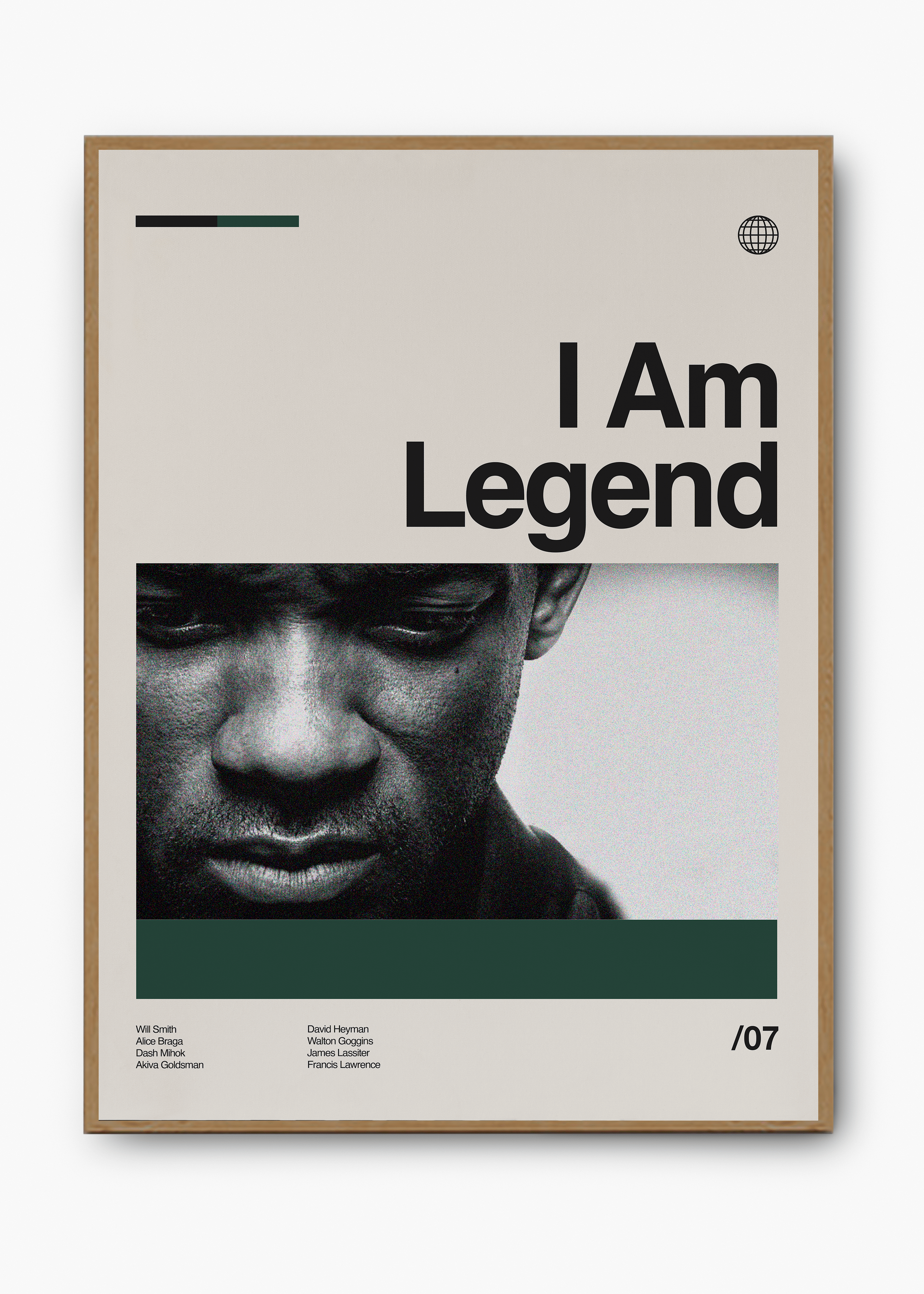 Quadro Eu Sou a Lenda - I Am Legend