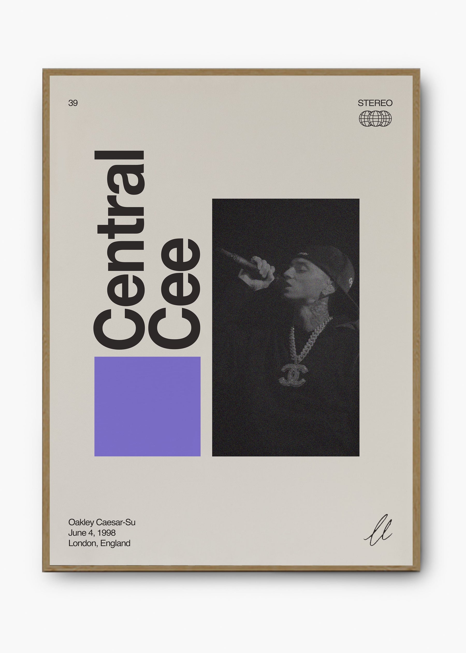 Quadro Signature Central Cee