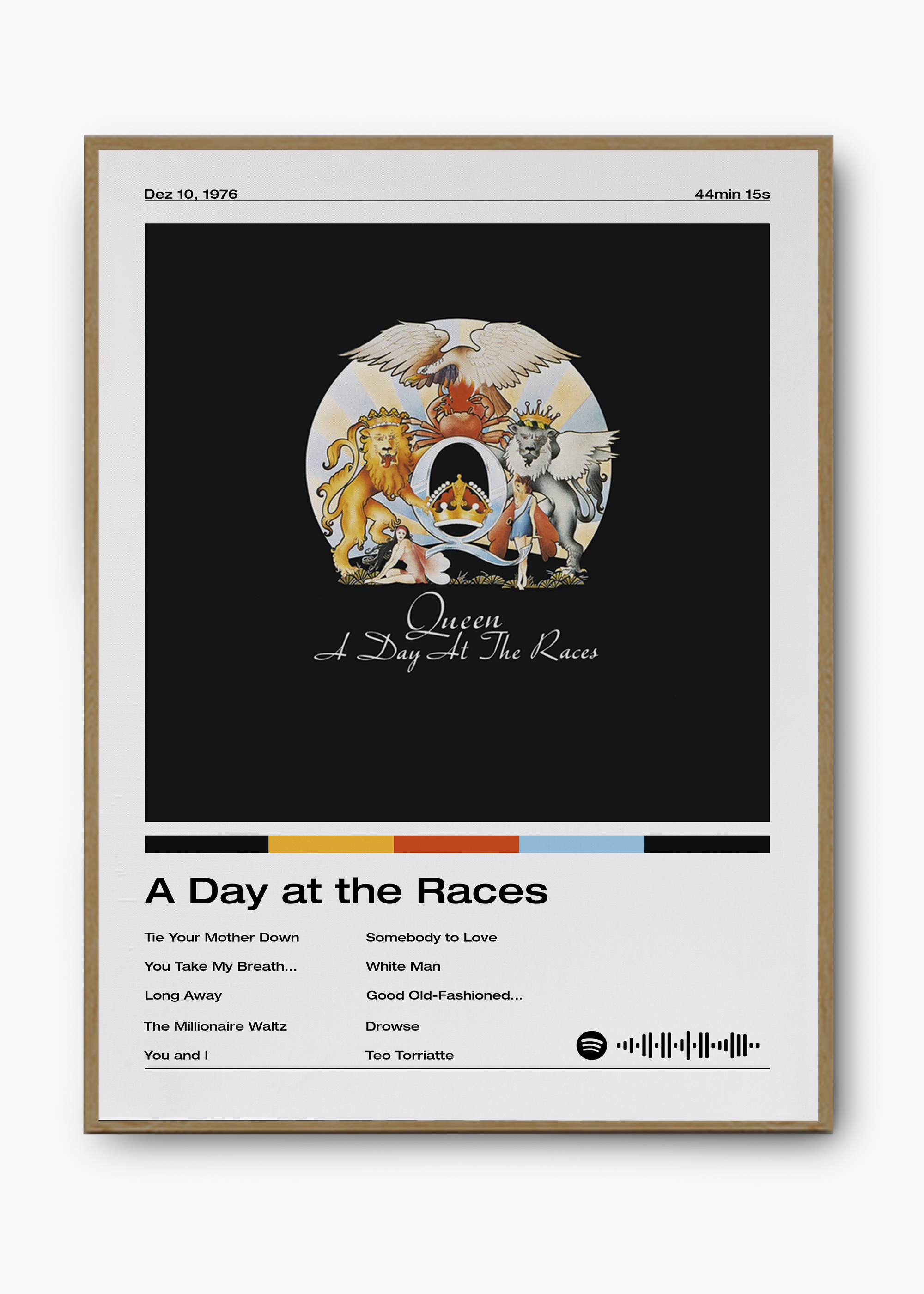 Quadro Queen A Day at the Races - 3