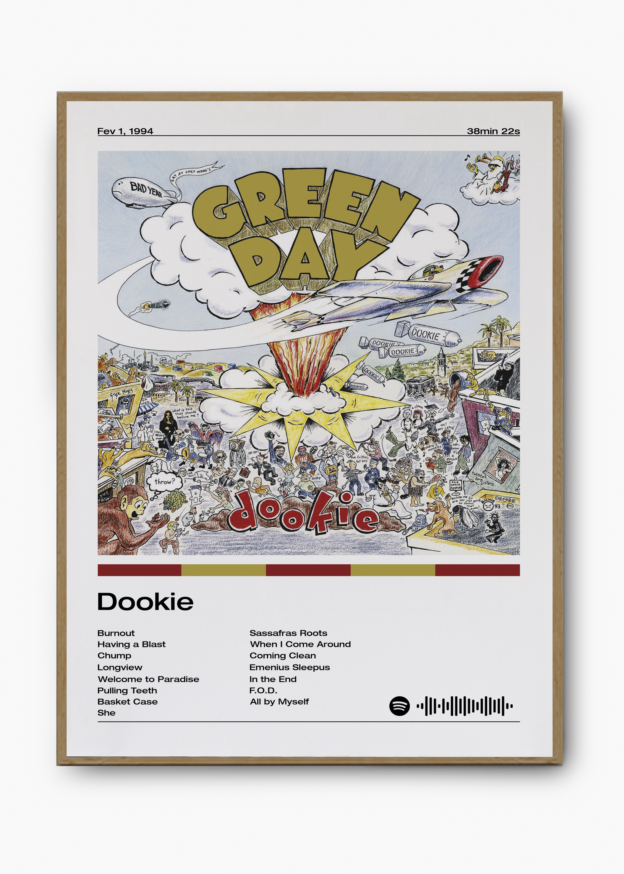 Quadro Green Day Dookie - 3