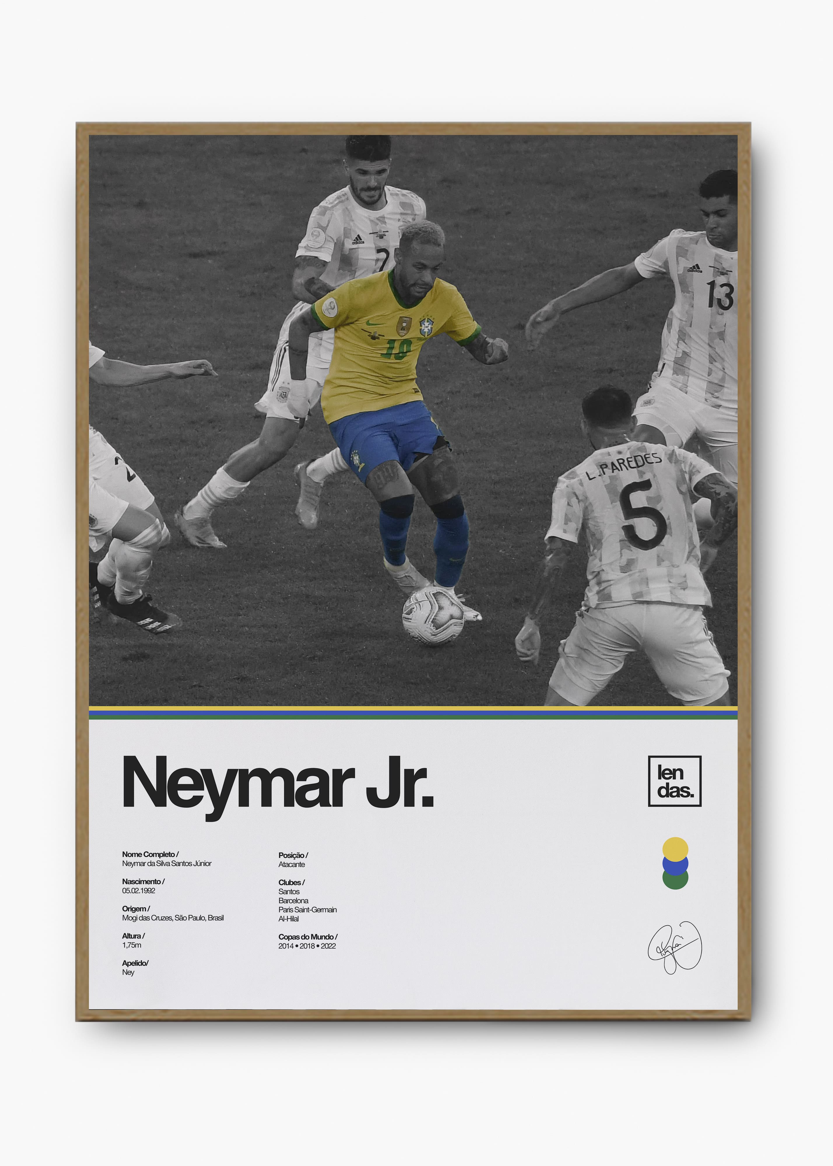 Quadro Neymar V5