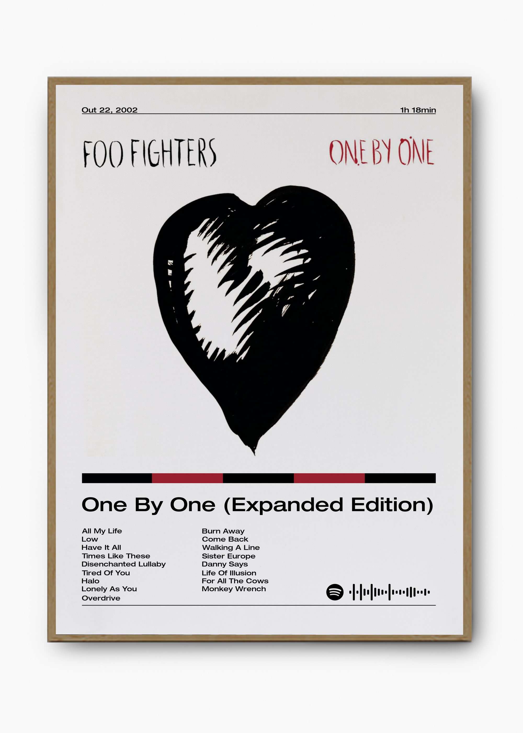 Quadro Foo Fighters One by One (Expanded Edition) - 3