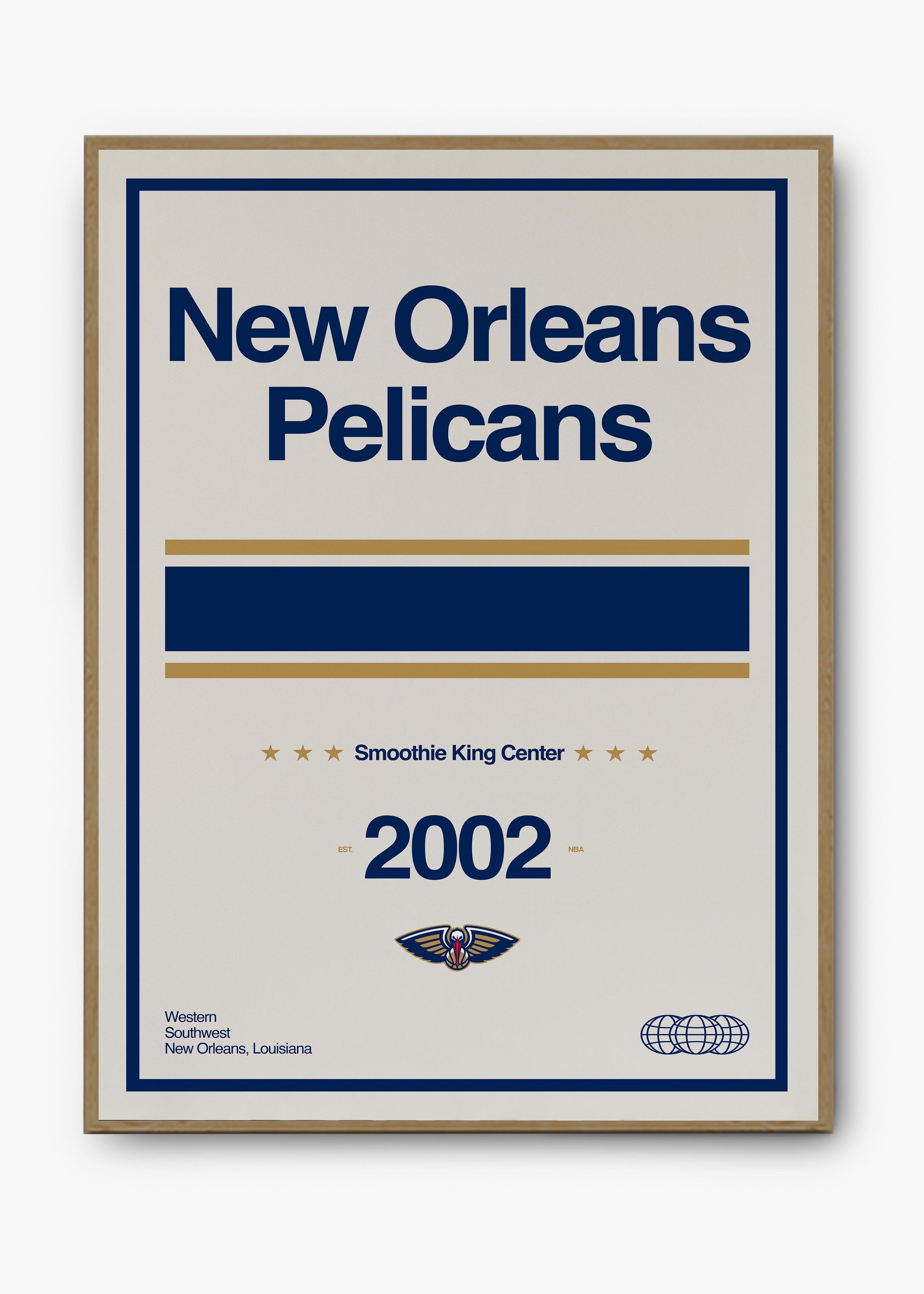 Quadro NBA New Orleans Pelicans