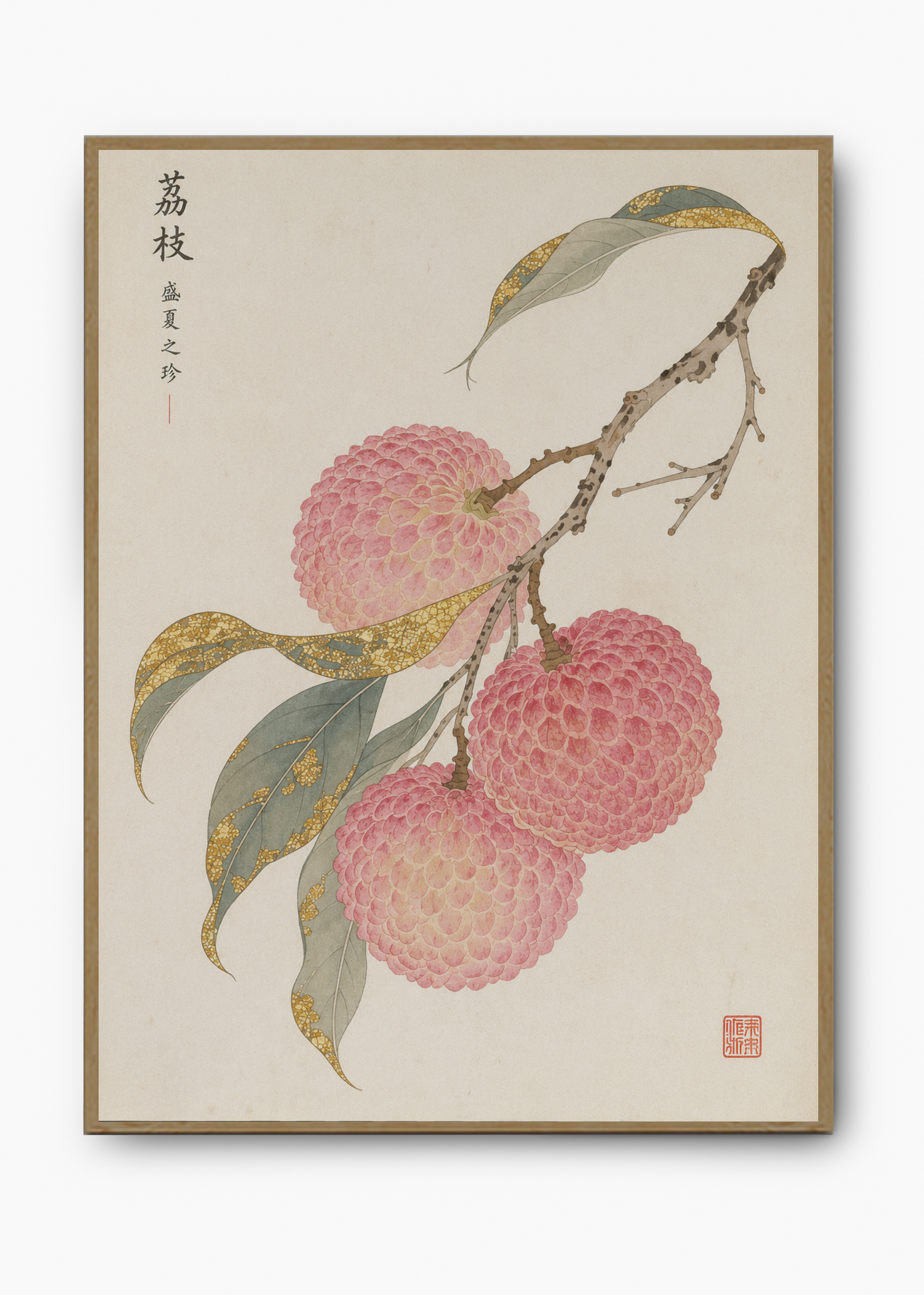 Quadro Japonês Reishi - 3