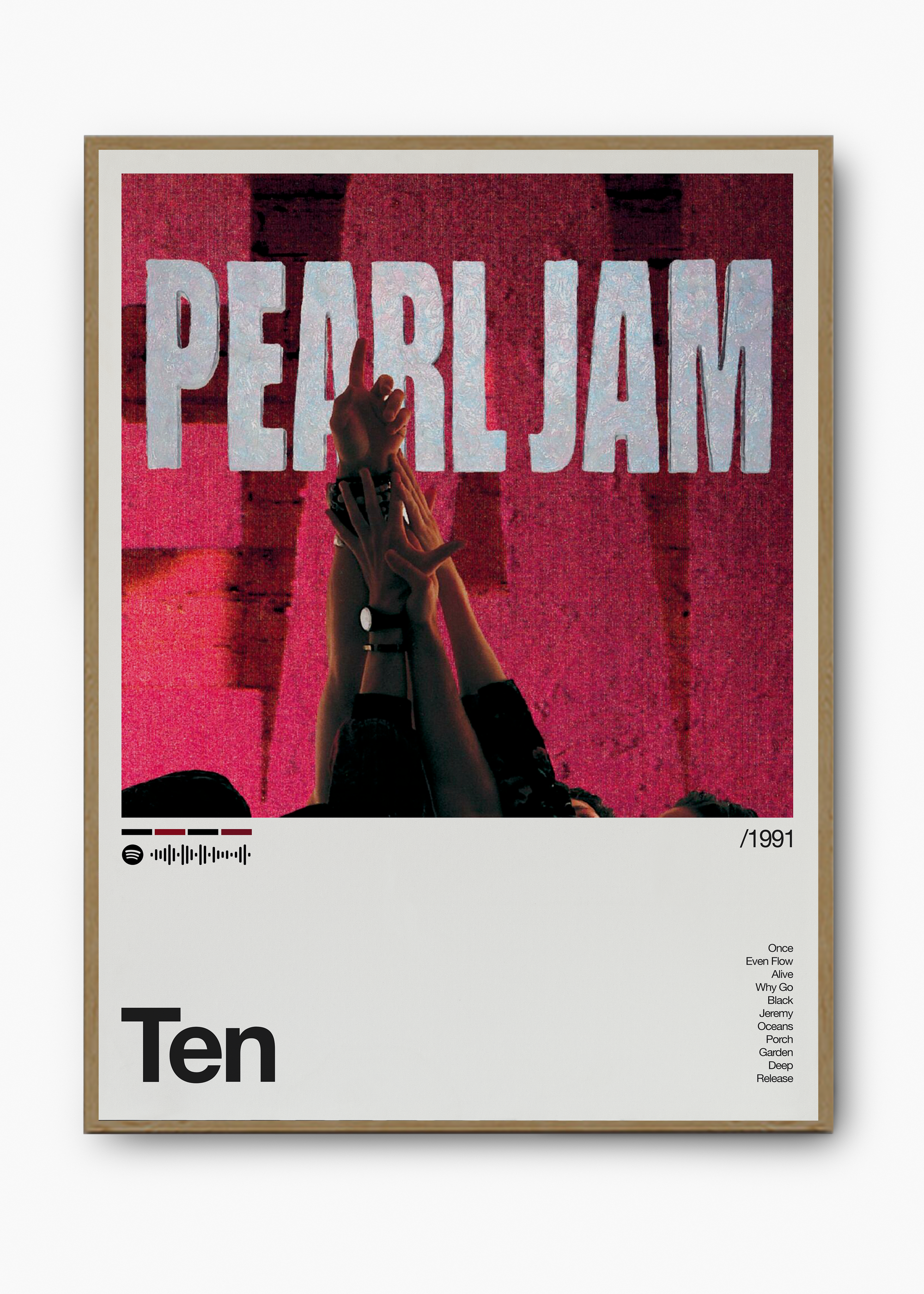 Quadro Pearl Jam Ten II - 3