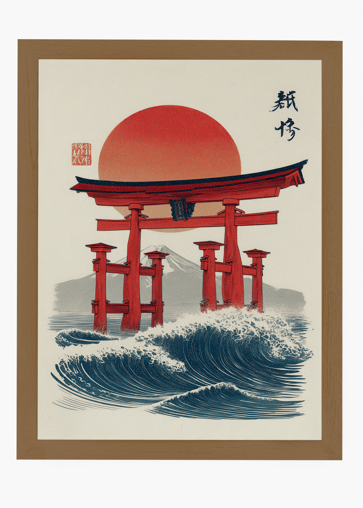 Quadro Japonês Torii Gate