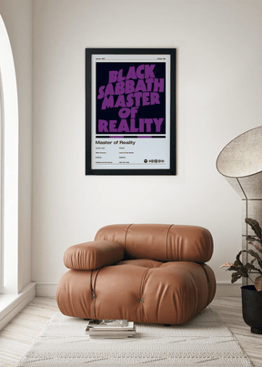Quadro Black Sabbath Master of Reality - Outlet