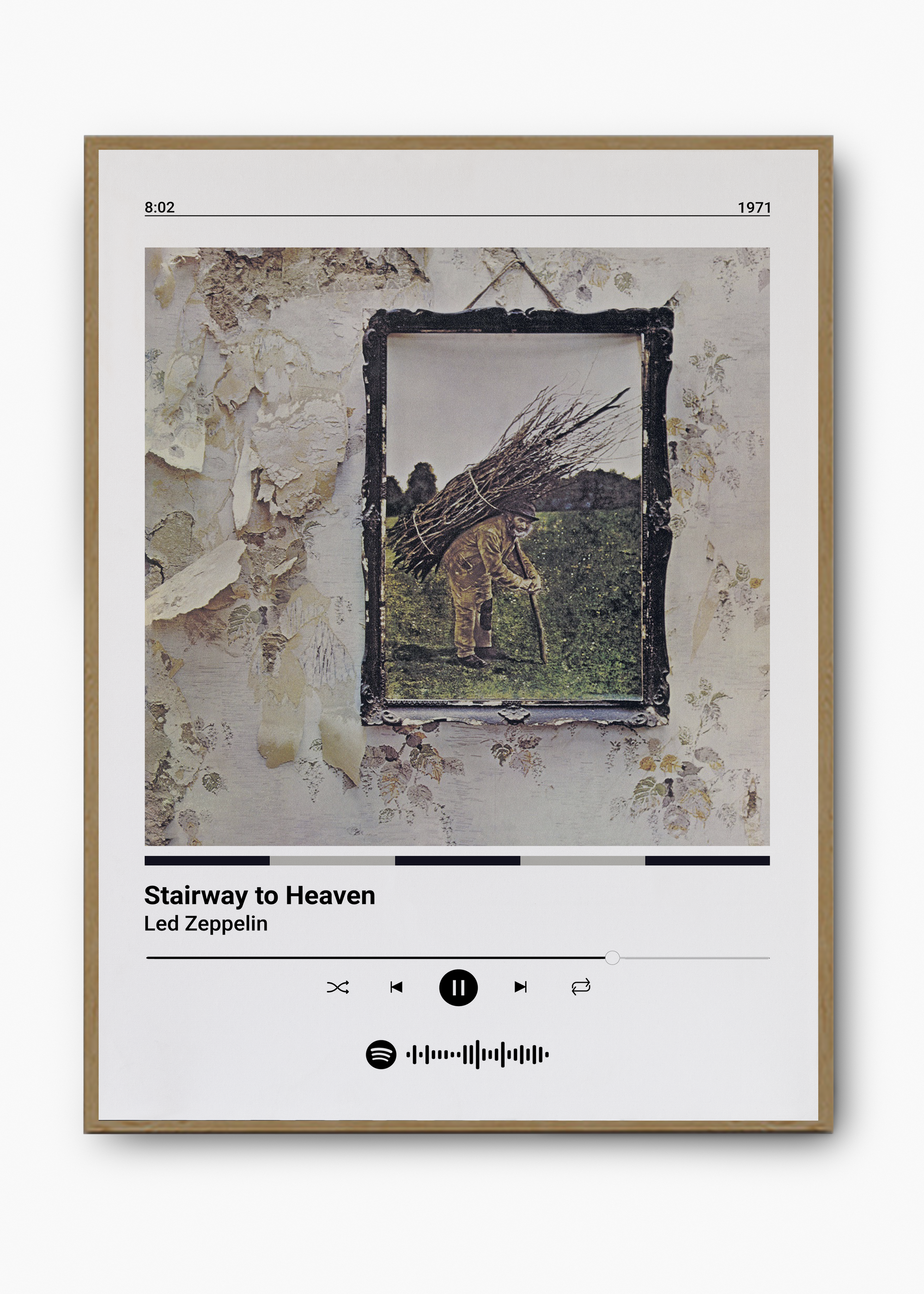 Quadro Led Zeppelin Starway To Heaven - 3
