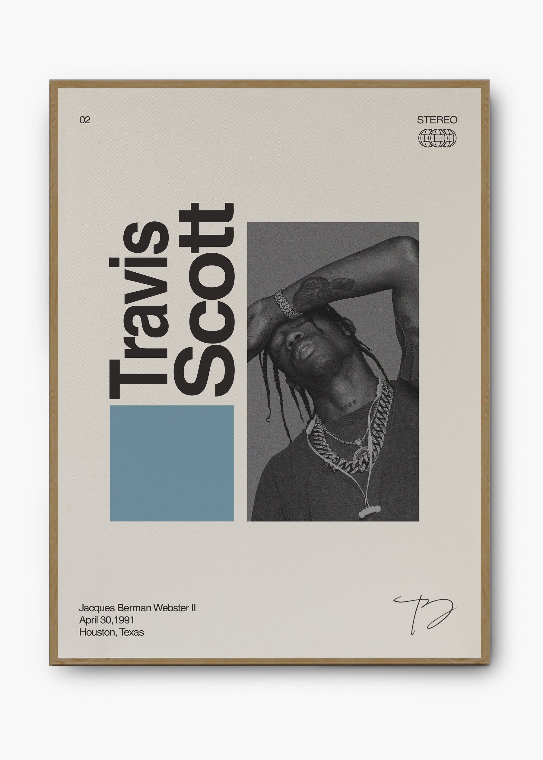 Quadro Signature Travis Scott