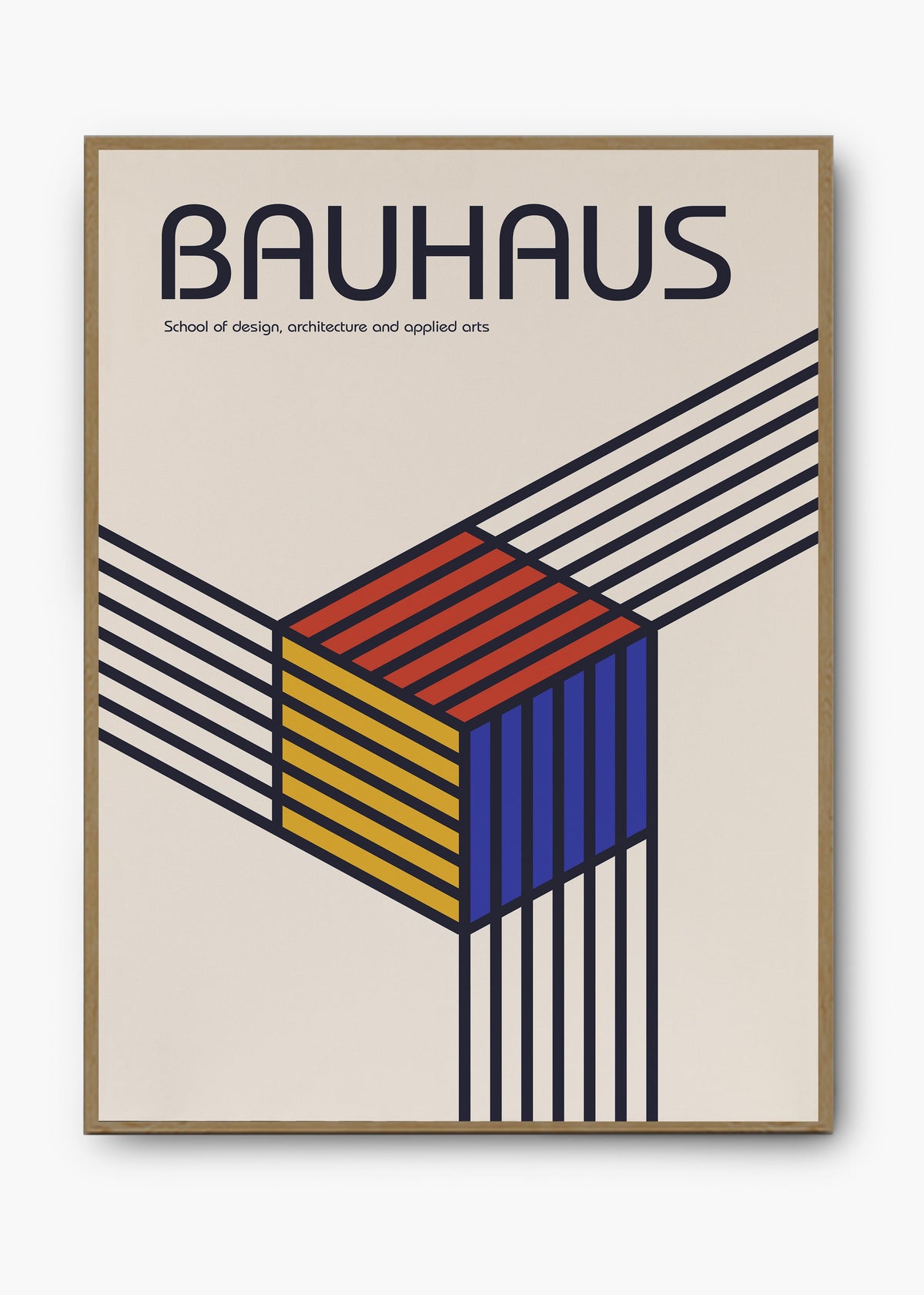 Quadro Bauhaus Geometryline