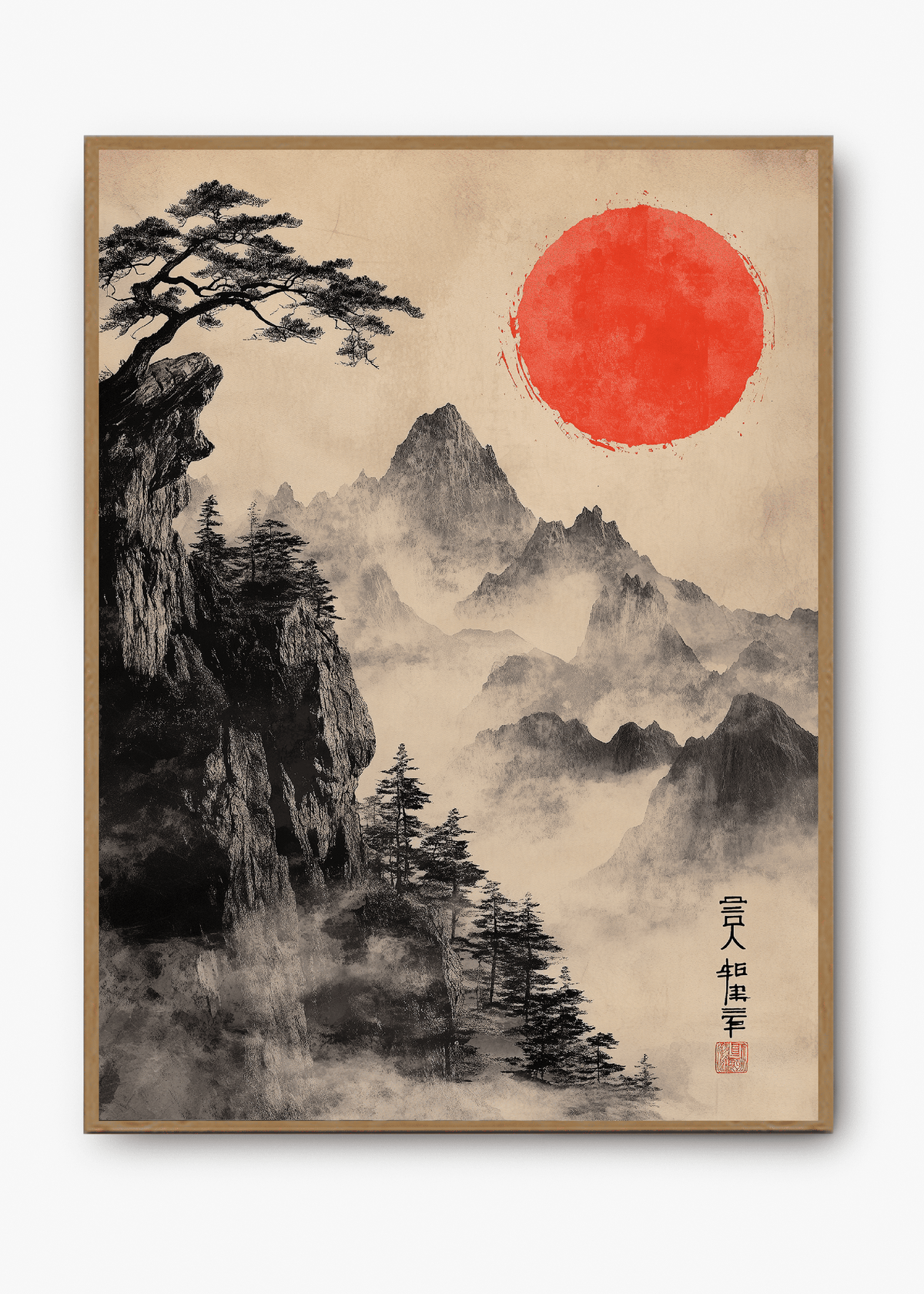 Quadro Japones Forest - 3