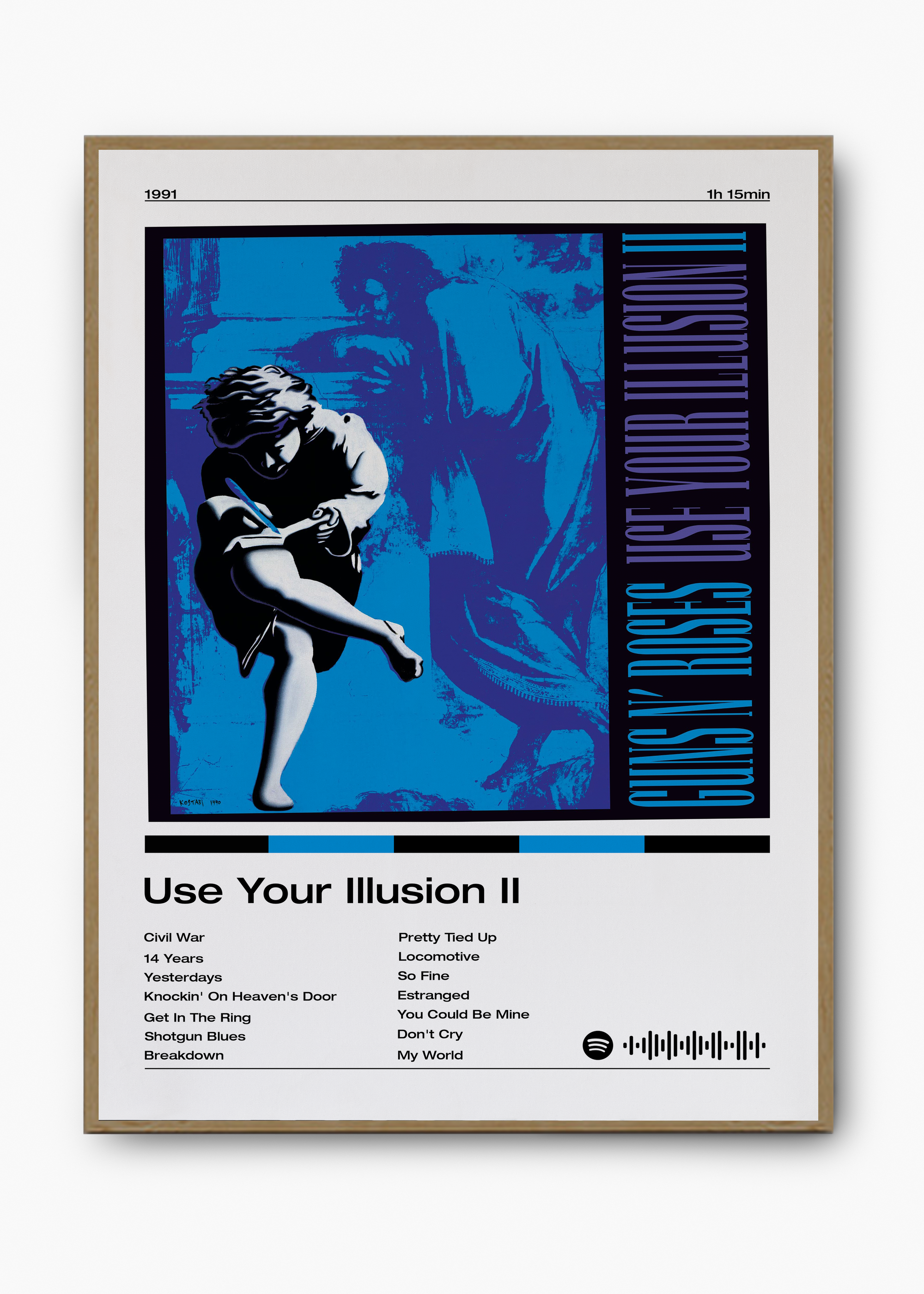 Quadro Guns N' Roses Use Your Illusion II - 3