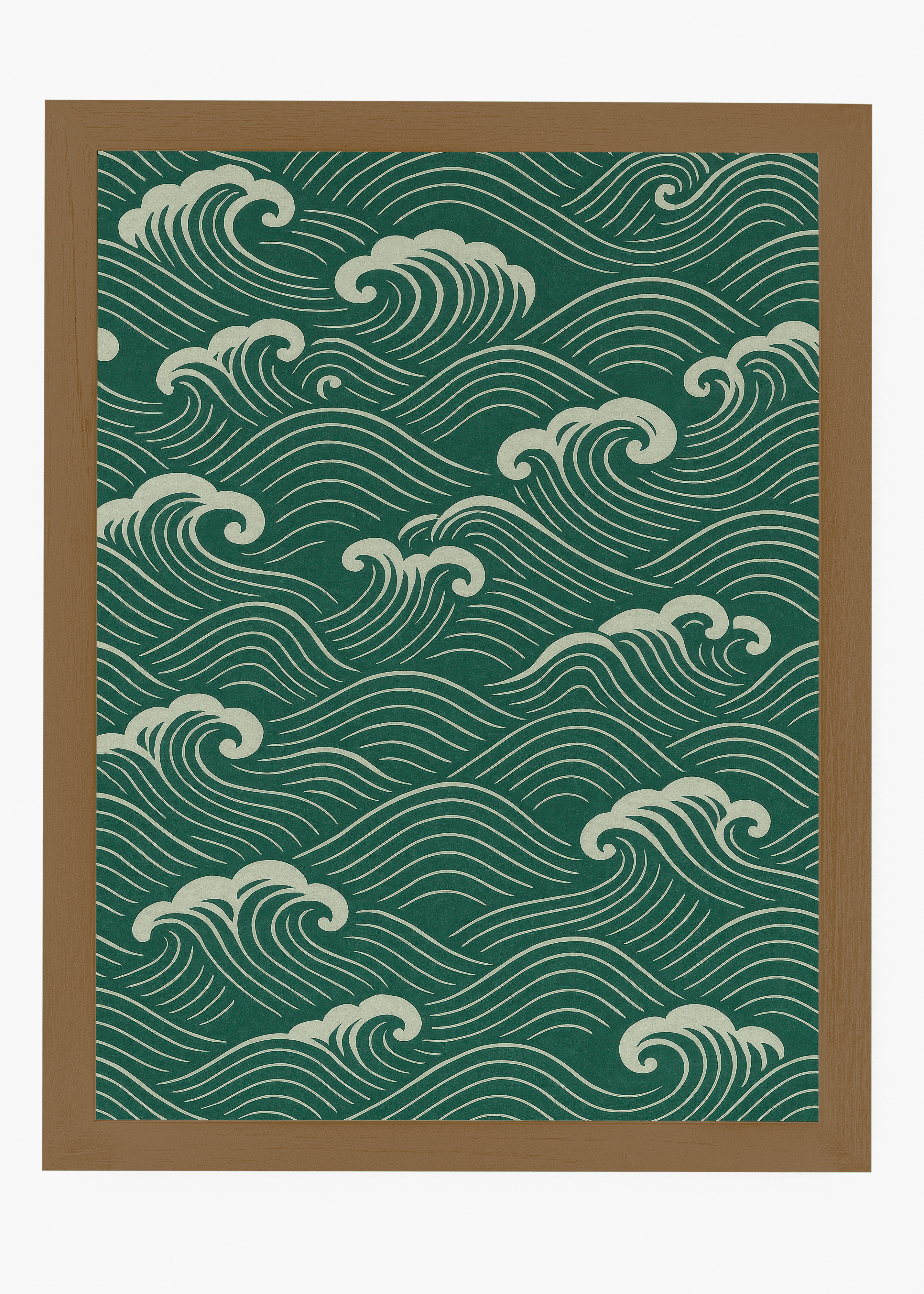 Quadro Japonês Forest Waves