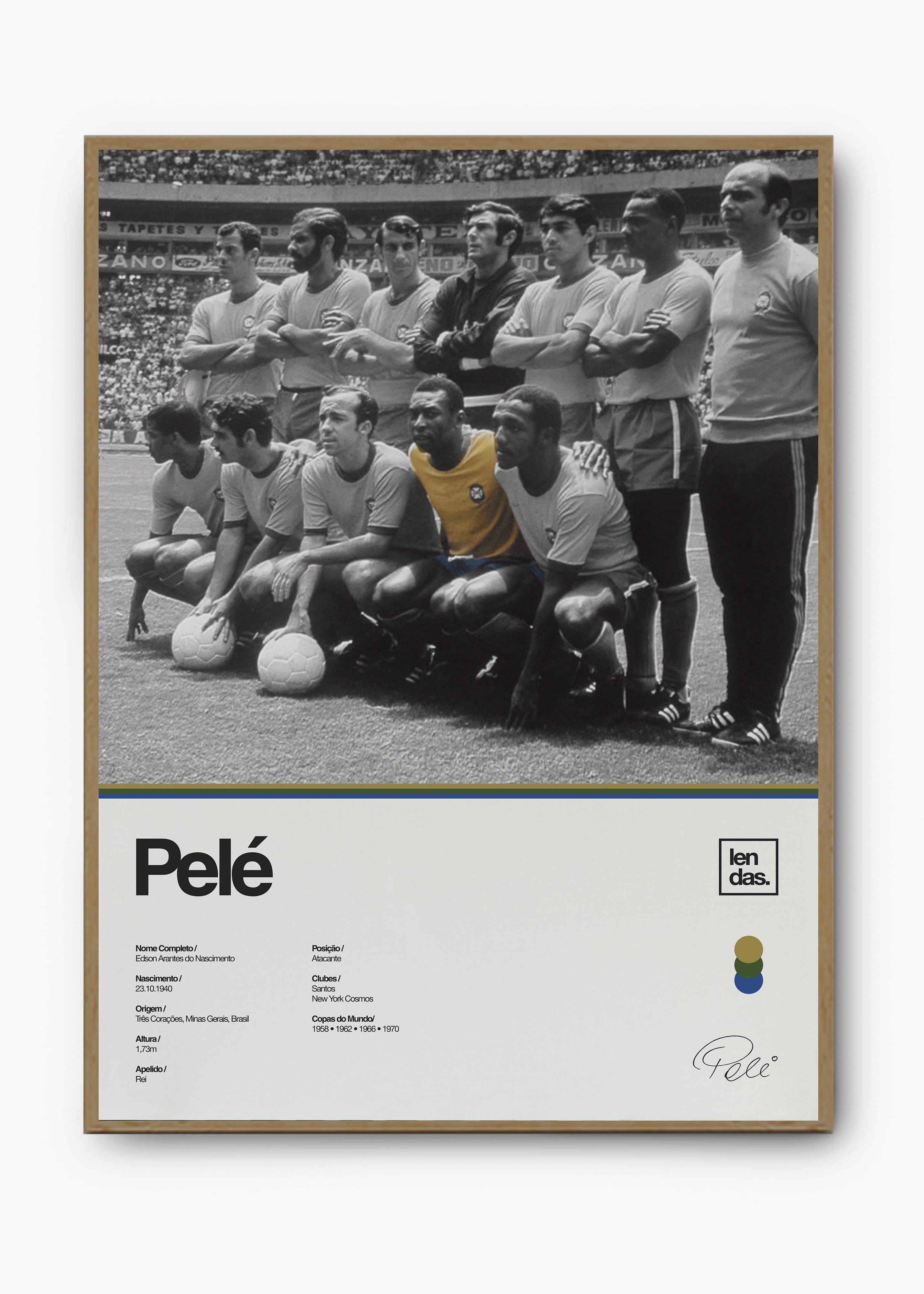 Quadro Pelé