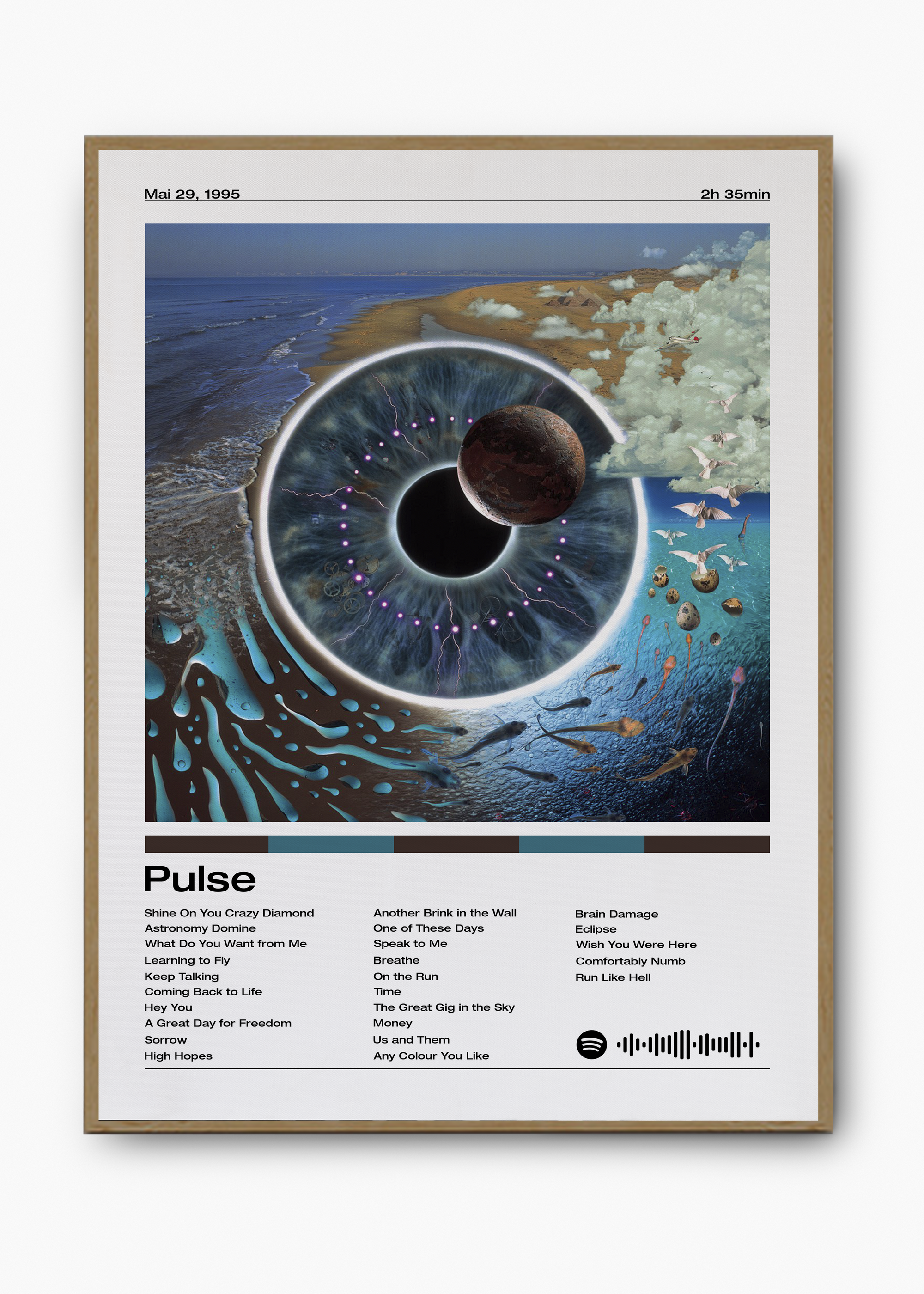 Quadro Pink Floyd Pulse - 3