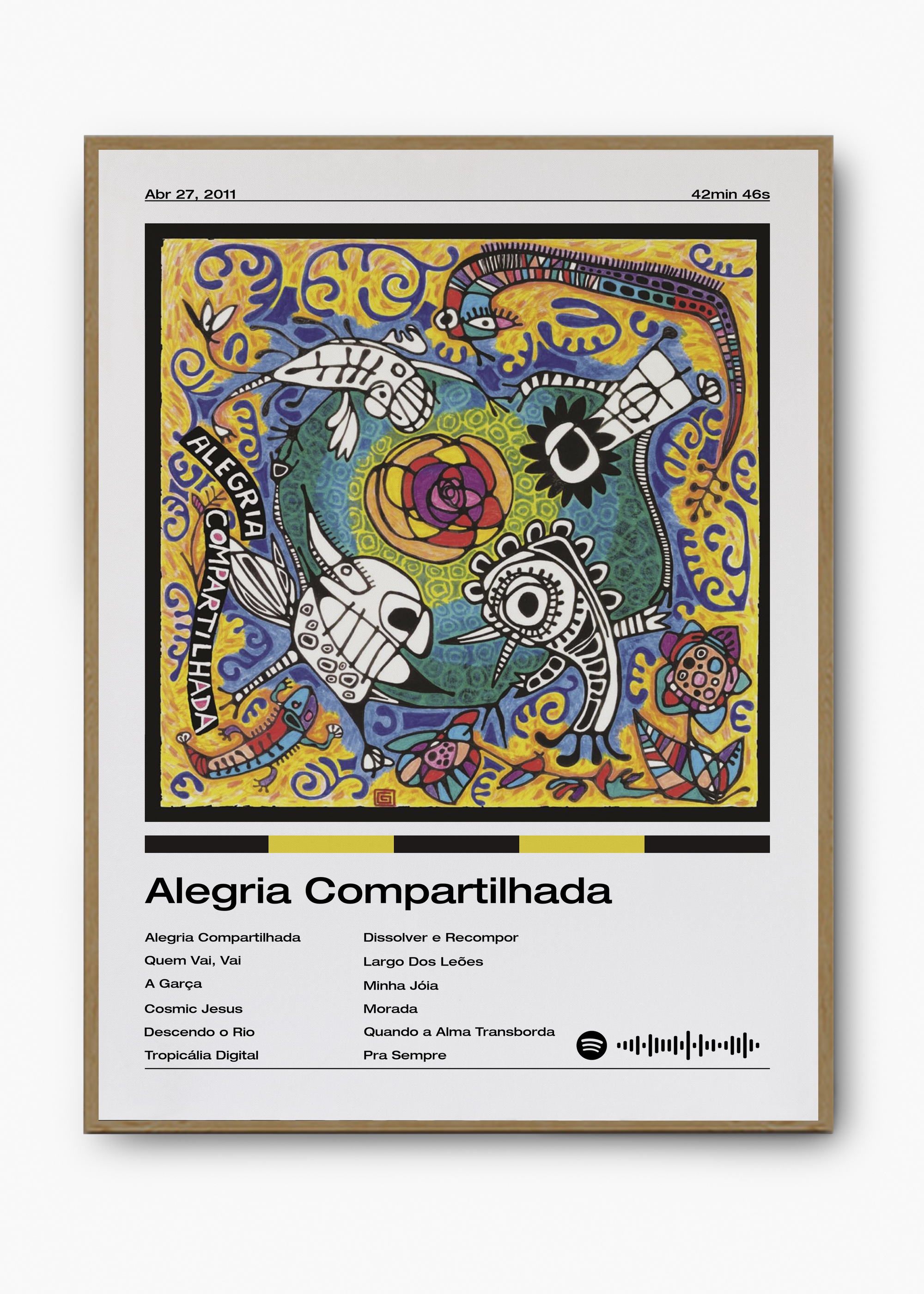 Quadro Forfun Alegria Compartilhada - 3