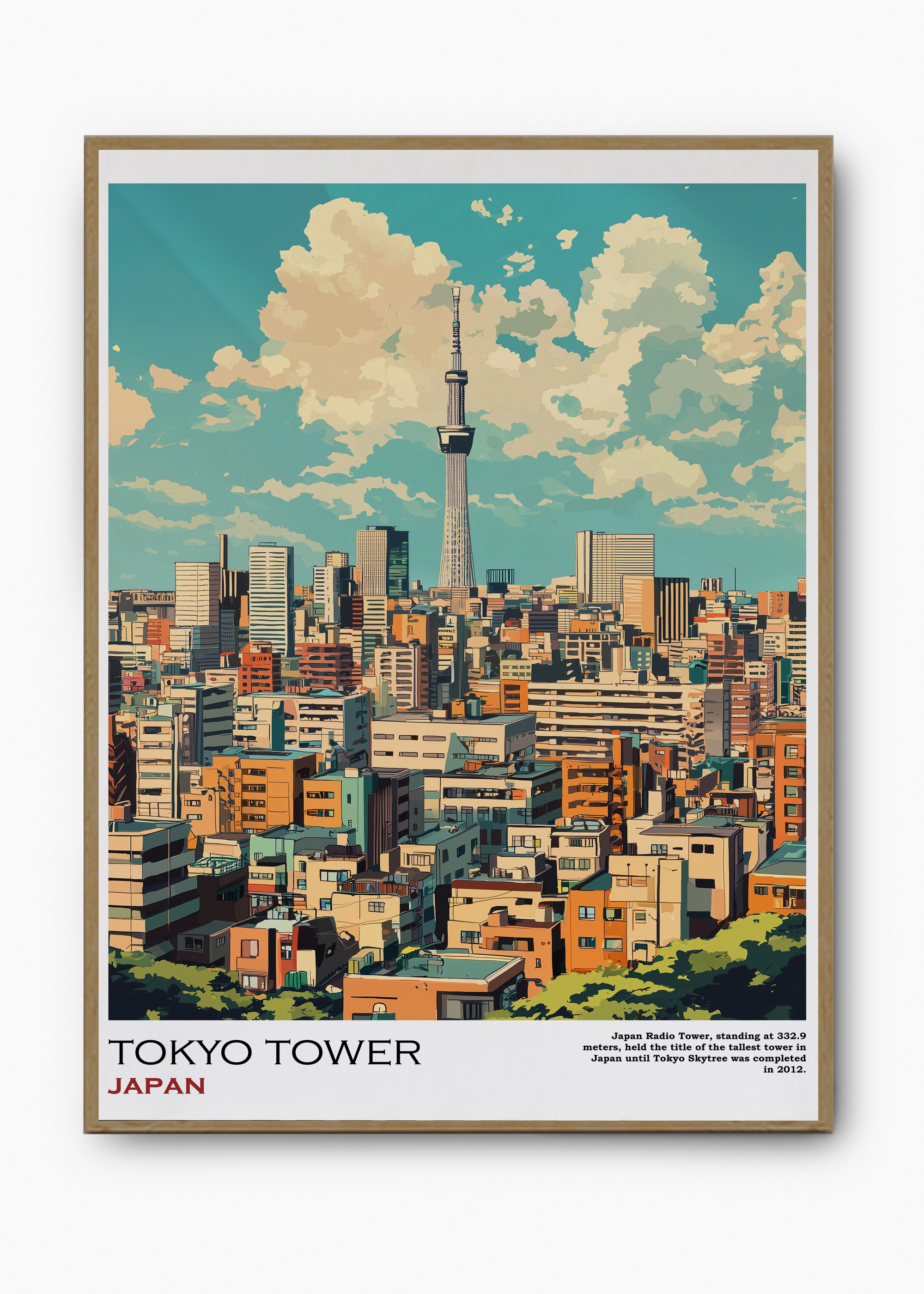 Quadro Japones Tower - 3