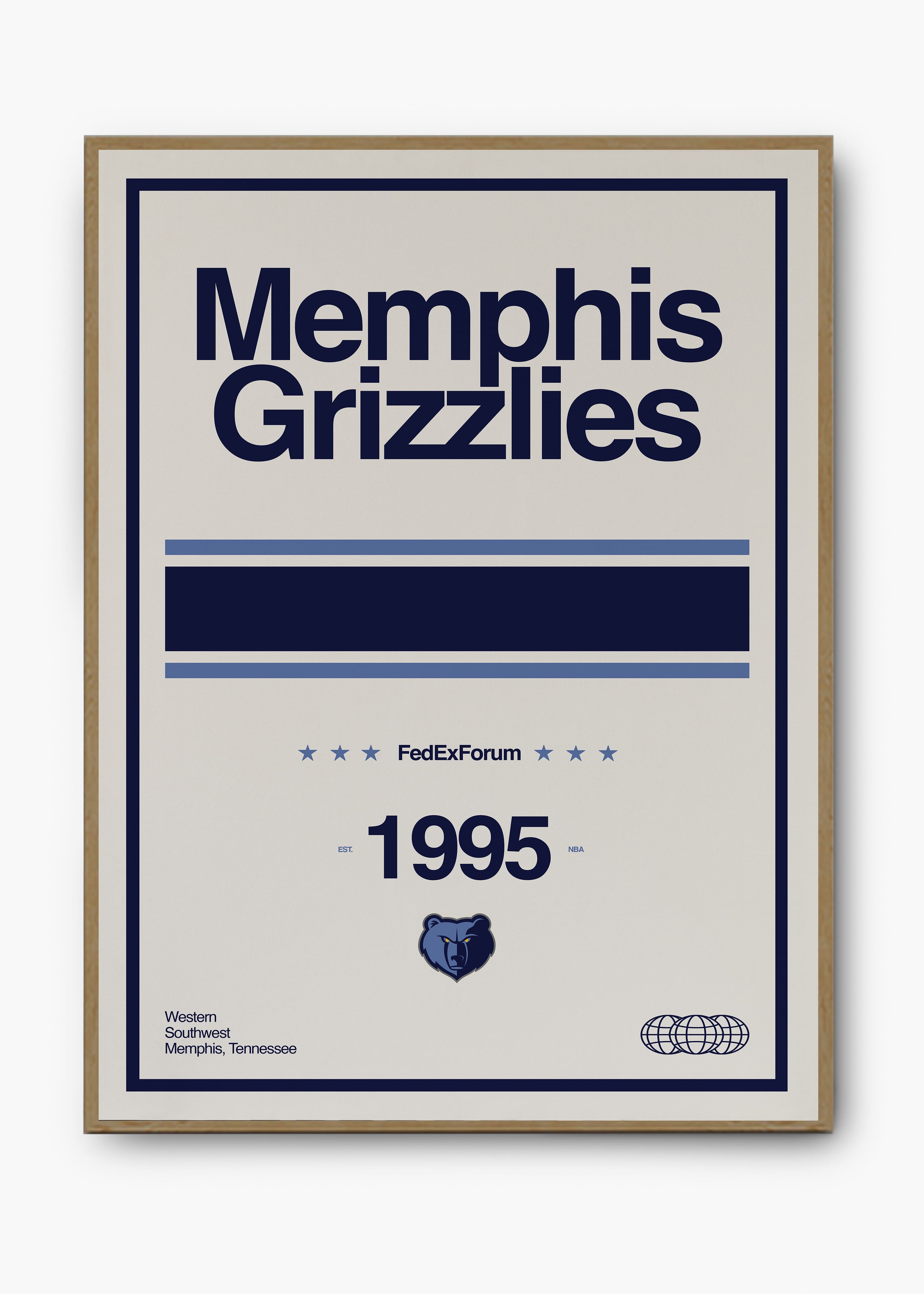 Quadro NBA Memphis Grizzlies