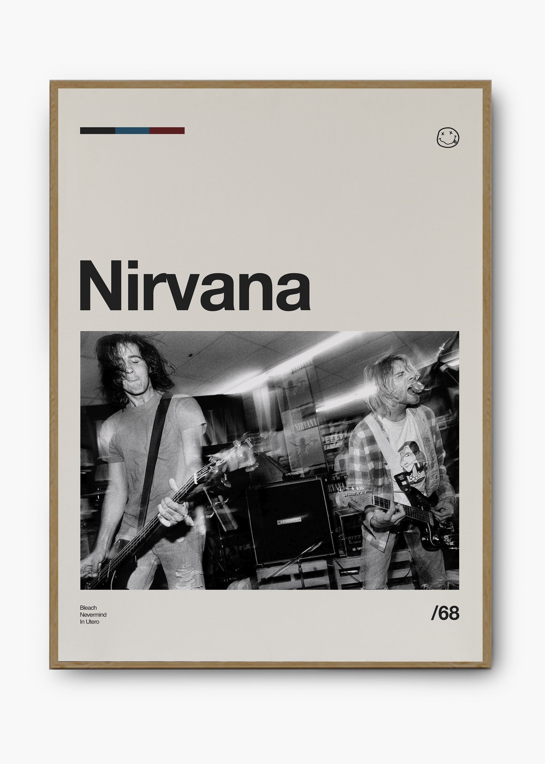 Quadro Nirvana Bandas