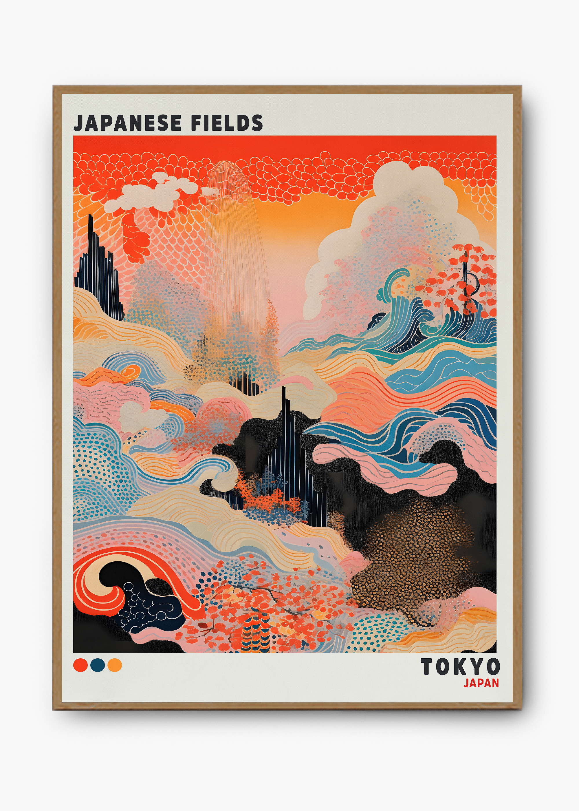 Quadro Japones Fields - 3
